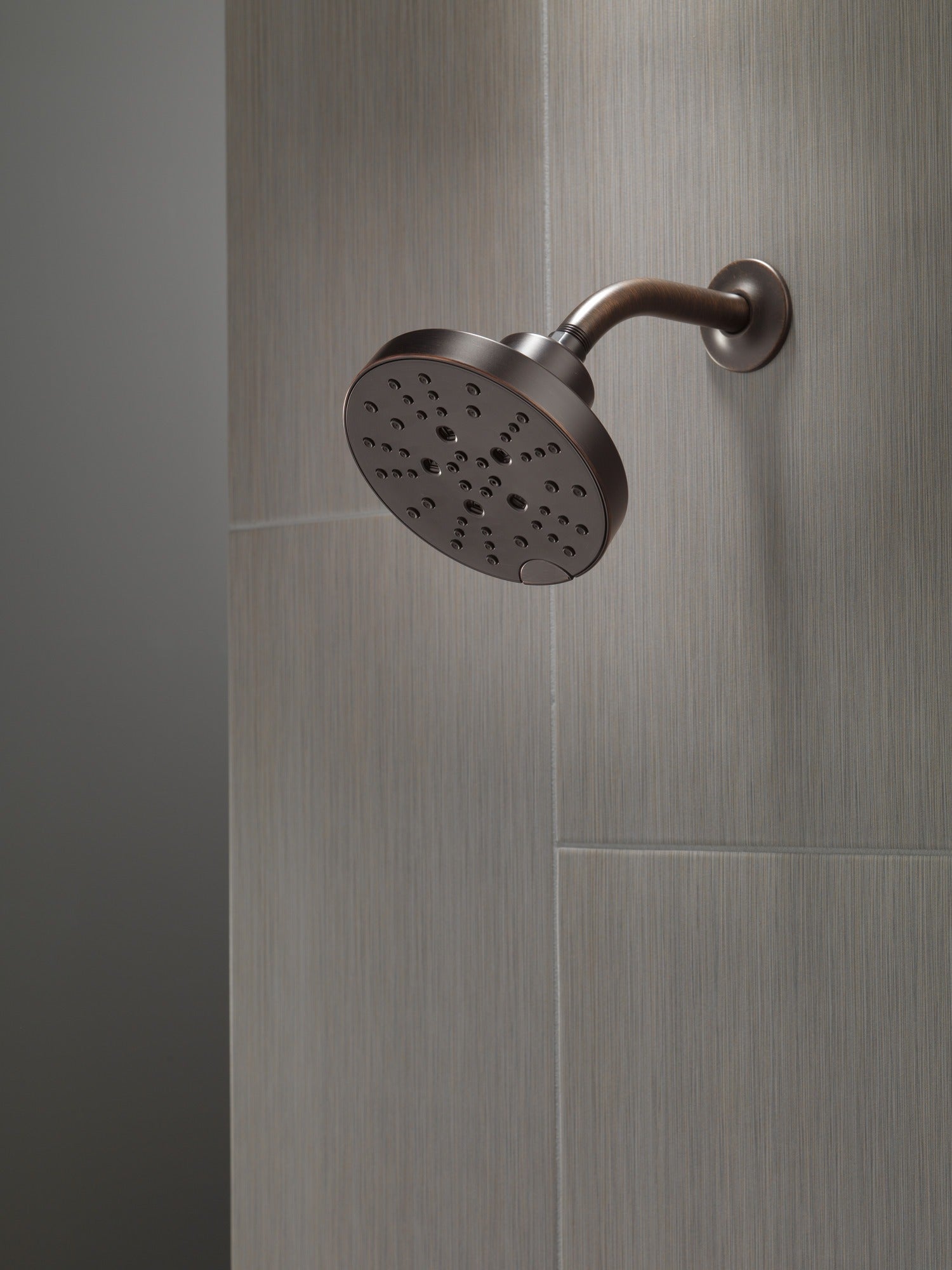 Delta Universal Showering Components H2OKinetic® 5-Setting Contemporary Raincan Shower Head