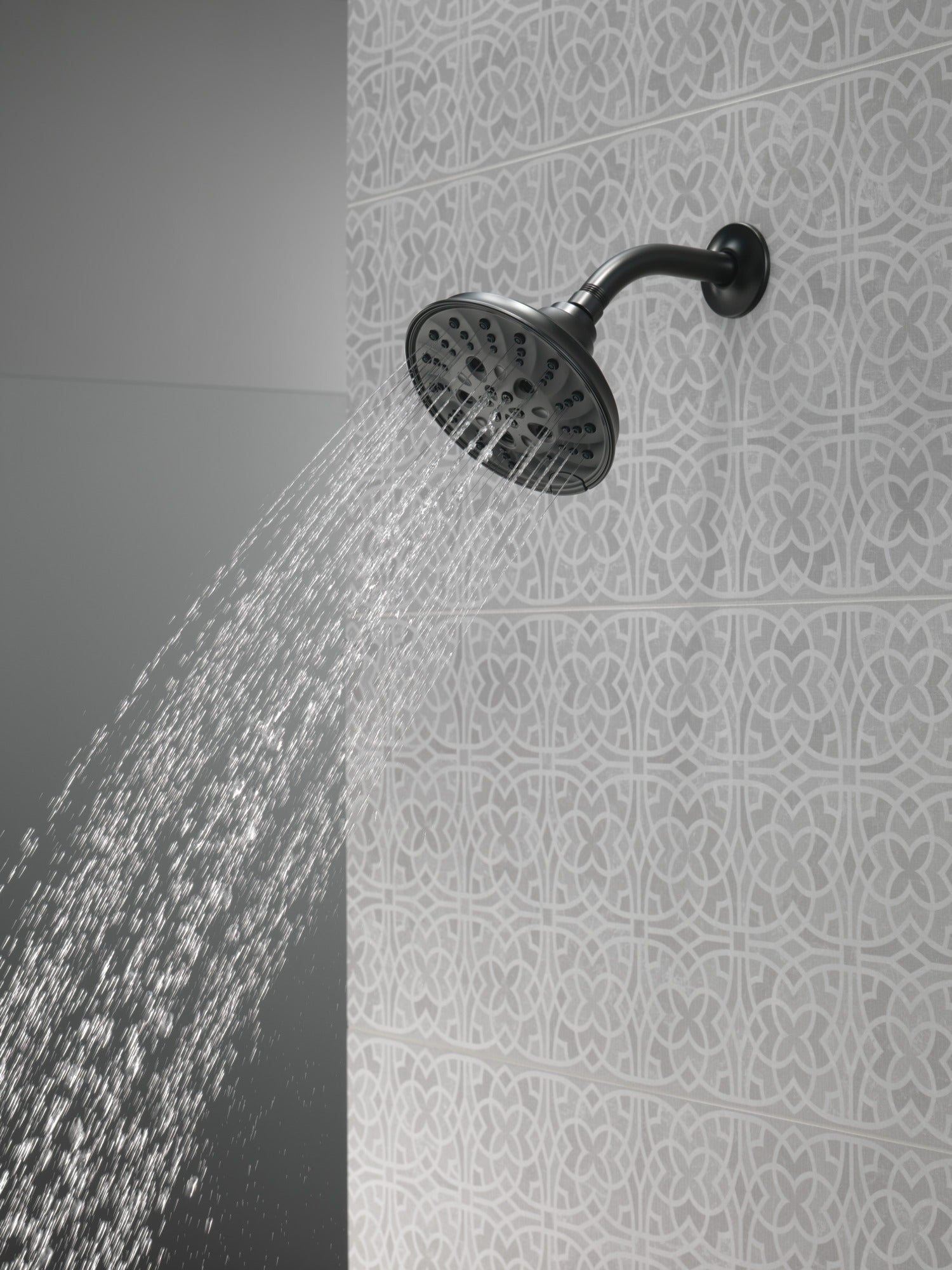 Delta Universal Showering Components H2OKinetic® 5-Setting Traditional Raincan Shower Head