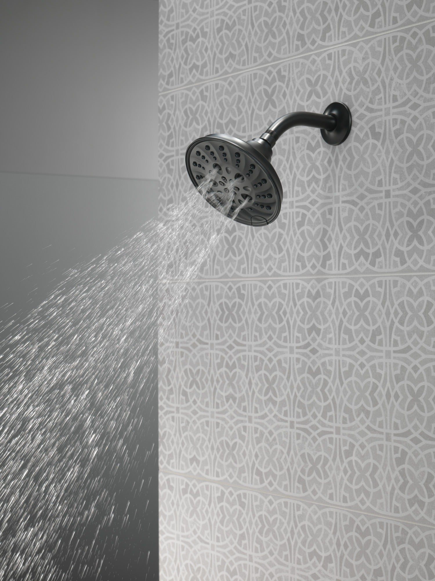 Delta Universal Showering Components H2OKinetic® 5-Setting Traditional Raincan Shower Head