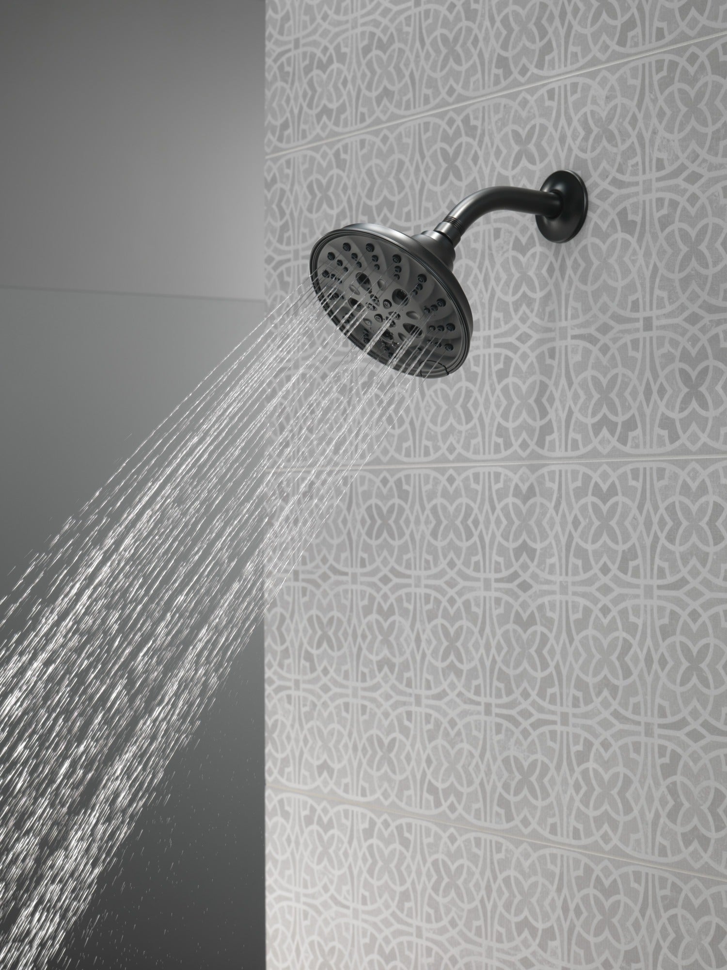 Delta Universal Showering Components H2OKinetic® 5-Setting Traditional Raincan Shower Head