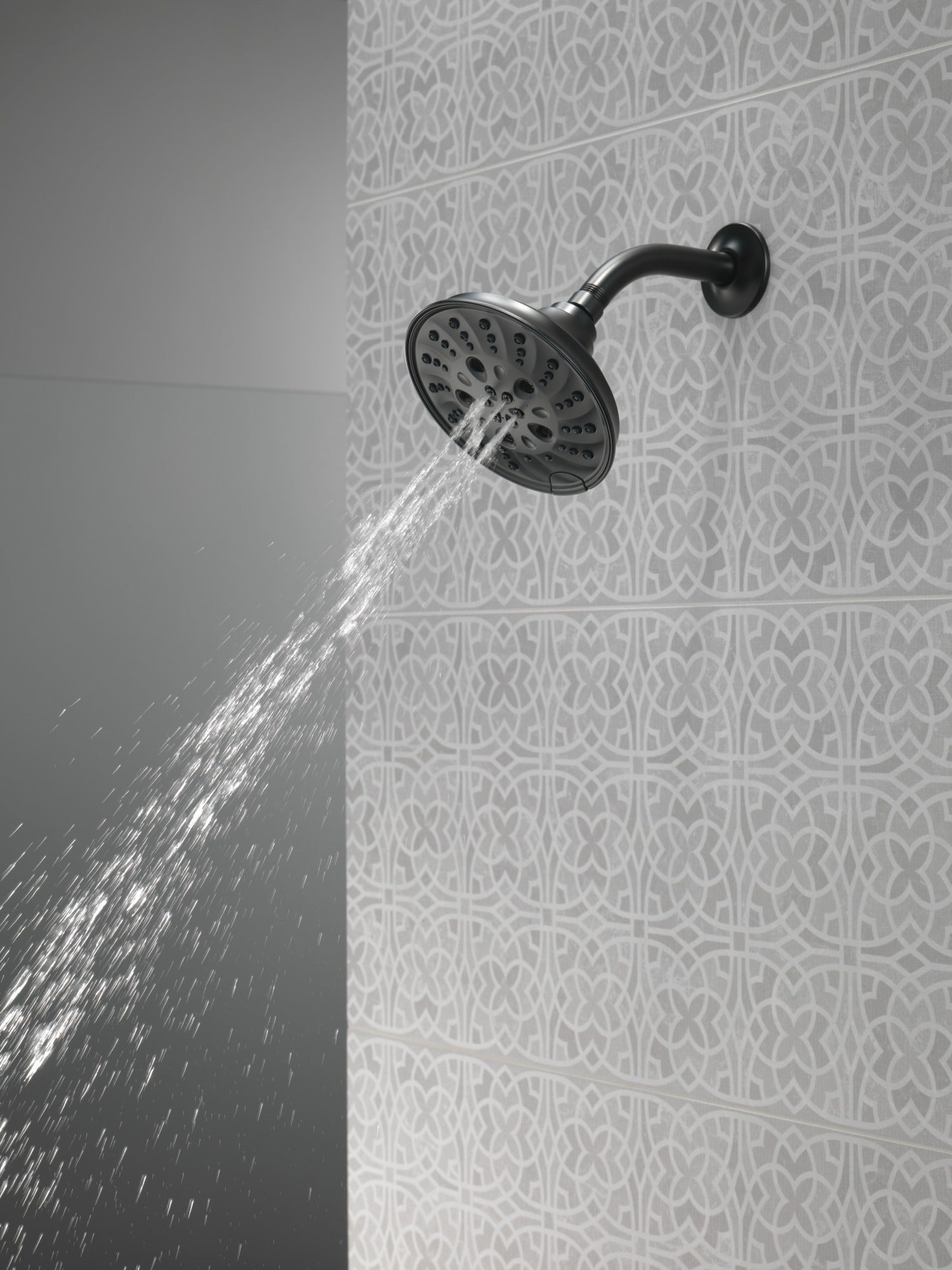 Delta Universal Showering Components H2OKinetic® 5-Setting Traditional Raincan Shower Head