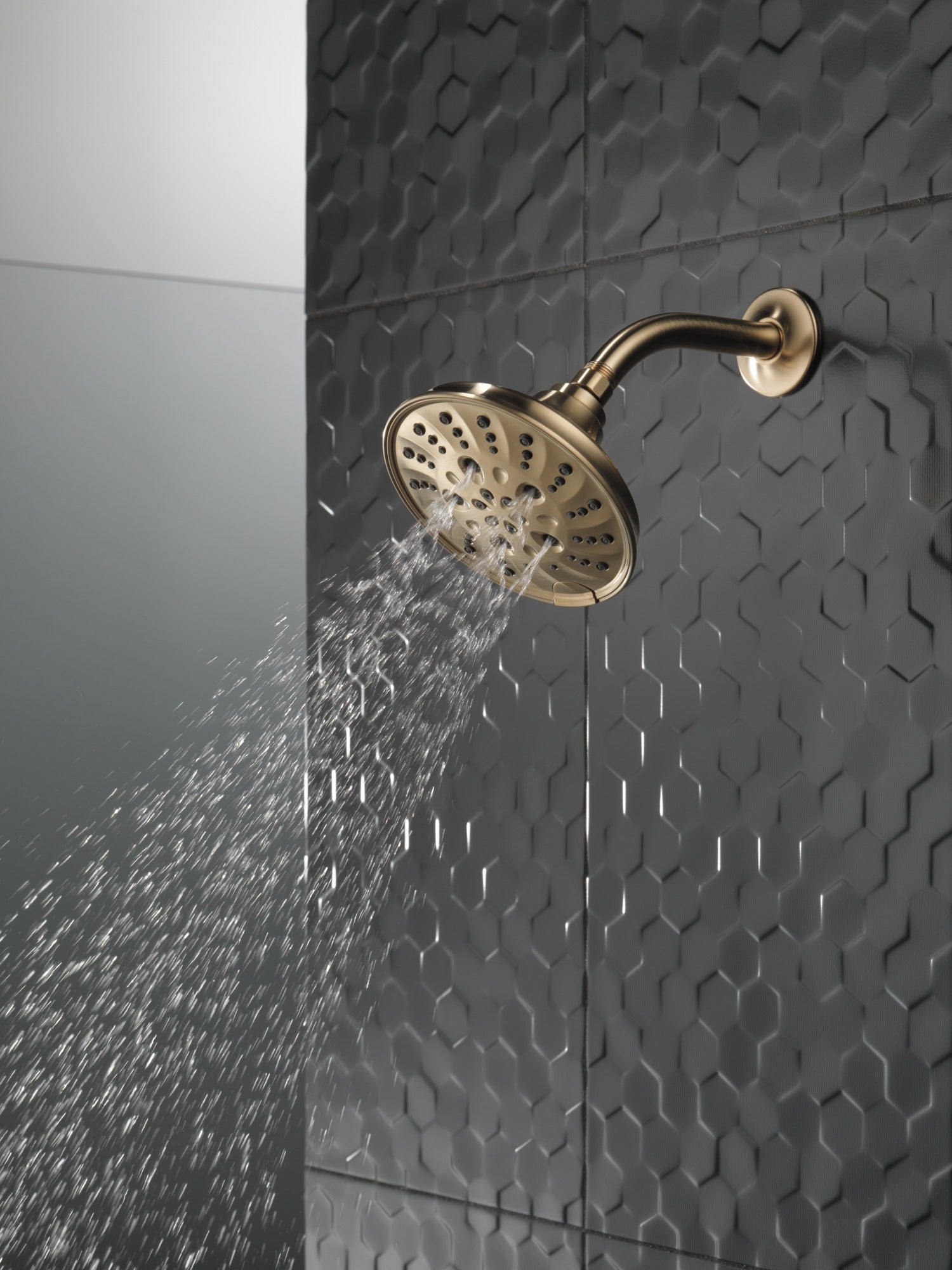 Delta Universal Showering Components H2OKinetic® 5-Setting Traditional Raincan Shower Head