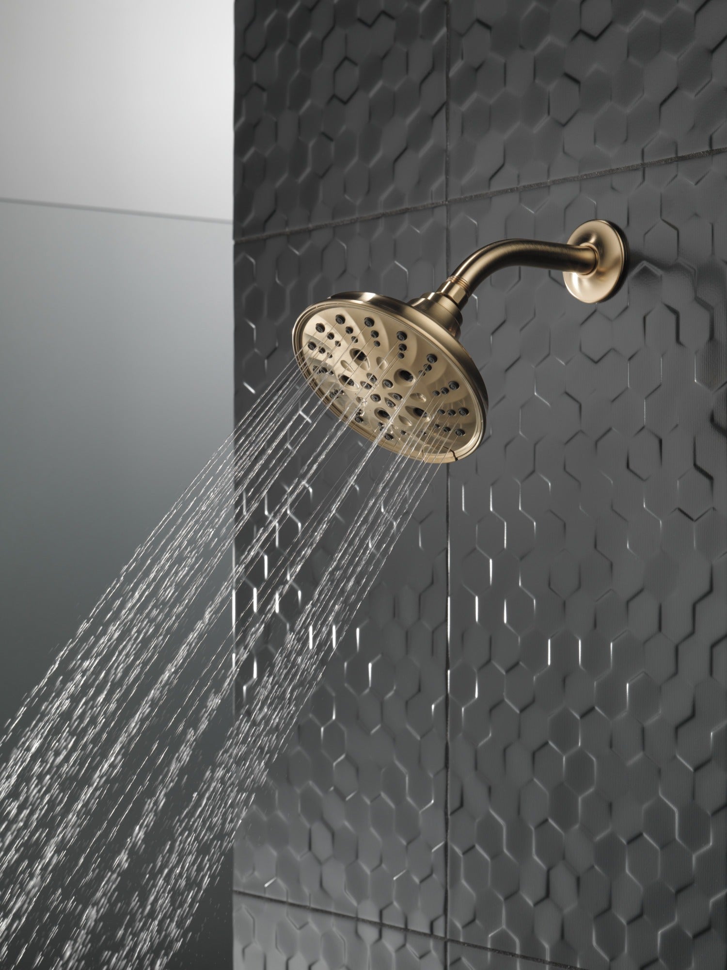 Delta Universal Showering Components H2OKinetic® 5-Setting Traditional Raincan Shower Head