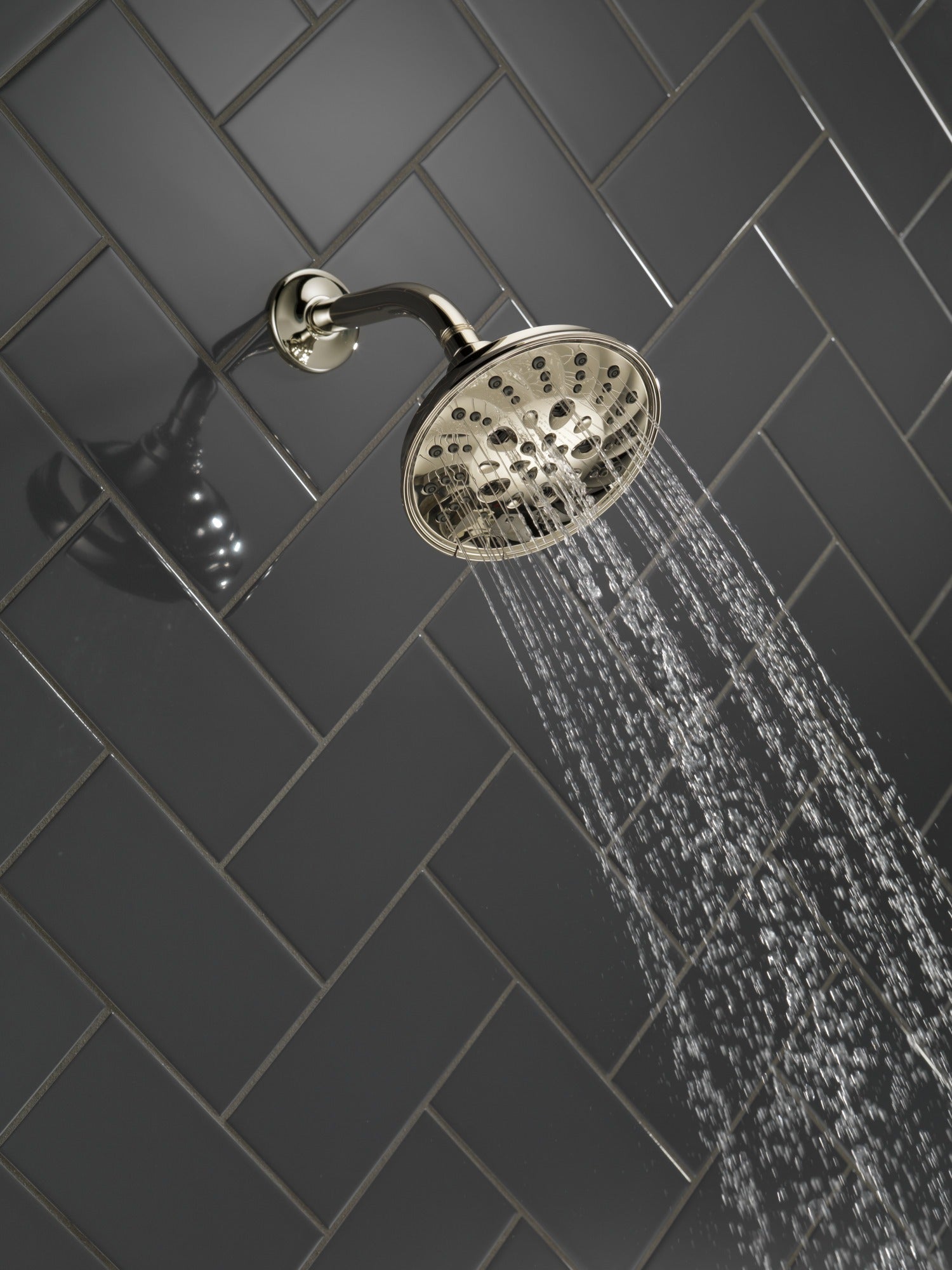 Delta Universal Showering Components H2OKinetic® 5-Setting Traditional Raincan Shower Head