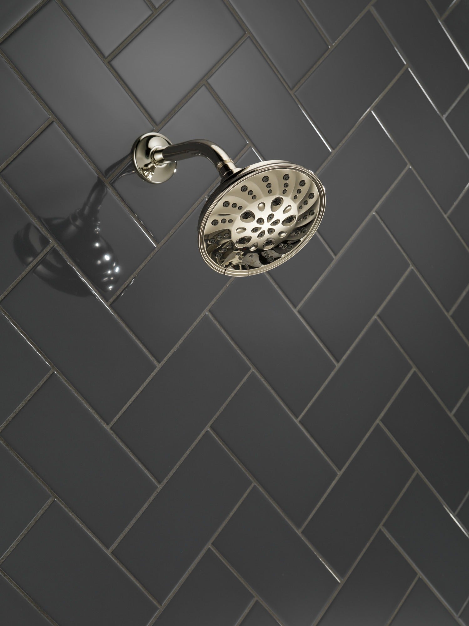 Delta Universal Showering Components H2OKinetic® 5-Setting Traditional Raincan Shower Head