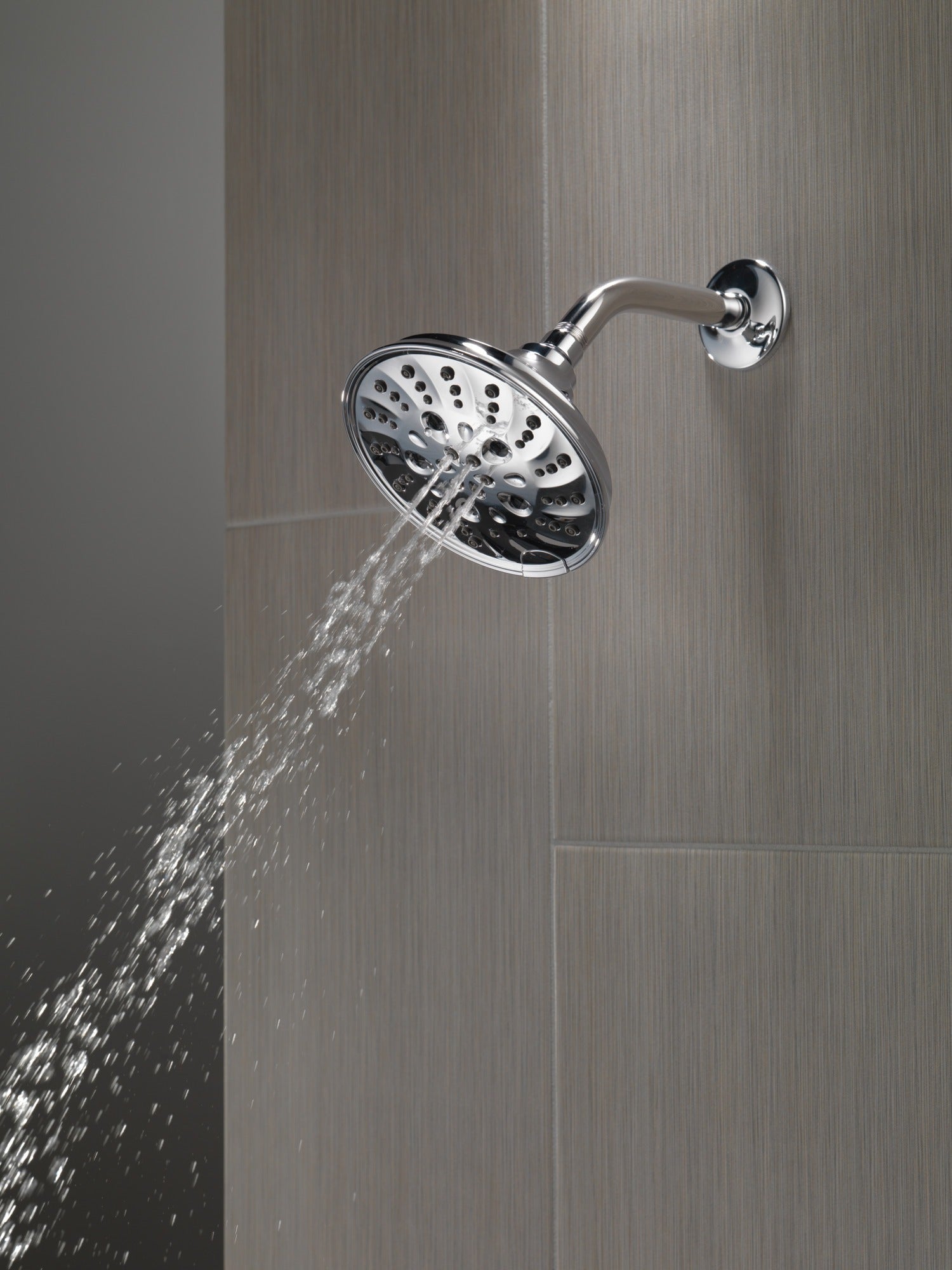 Delta Universal Showering Components H2OKinetic® 5-Setting Traditional Raincan Shower Head