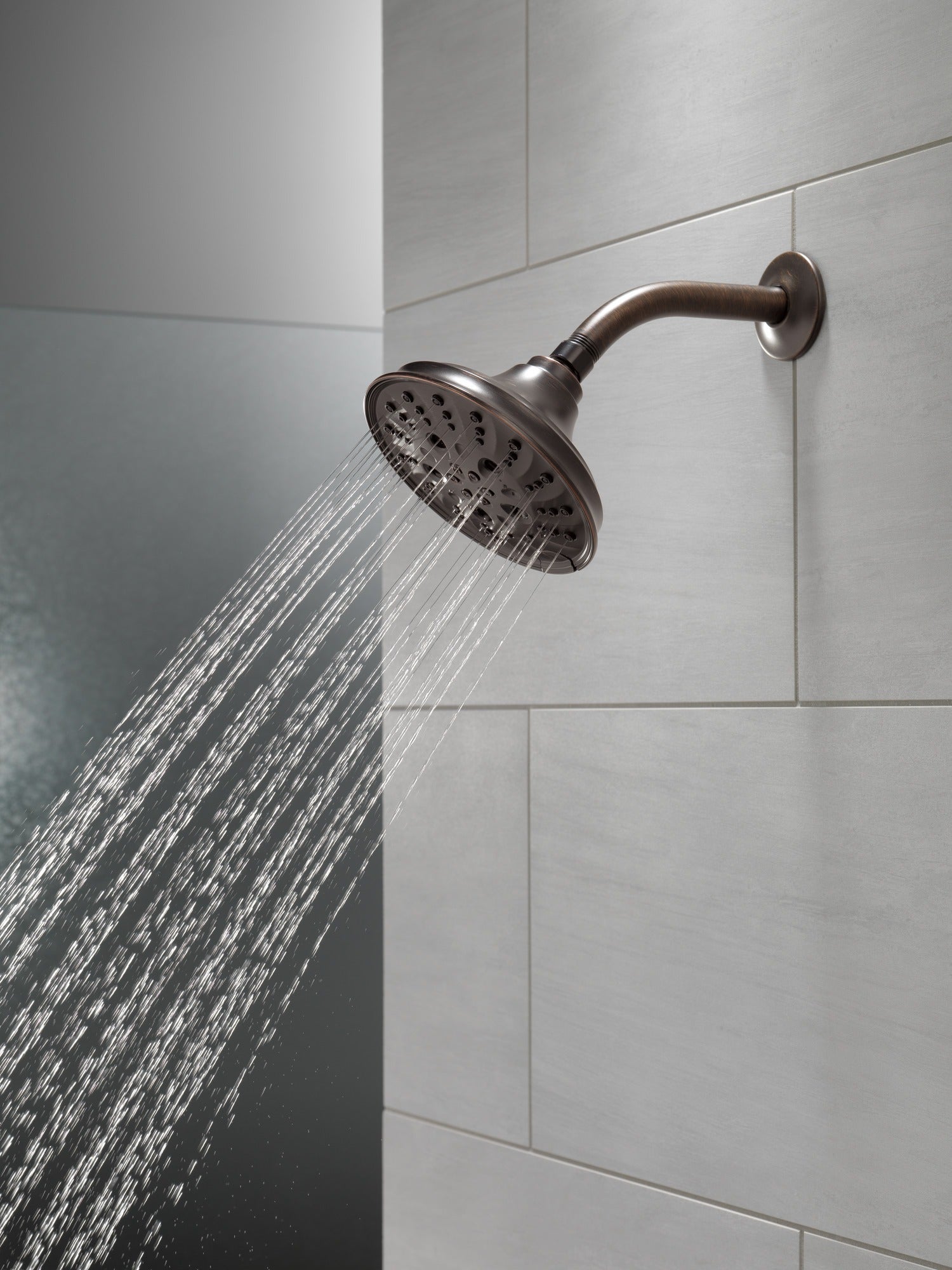 Delta Universal Showering Components H2OKinetic® 5-Setting Traditional Raincan Shower Head