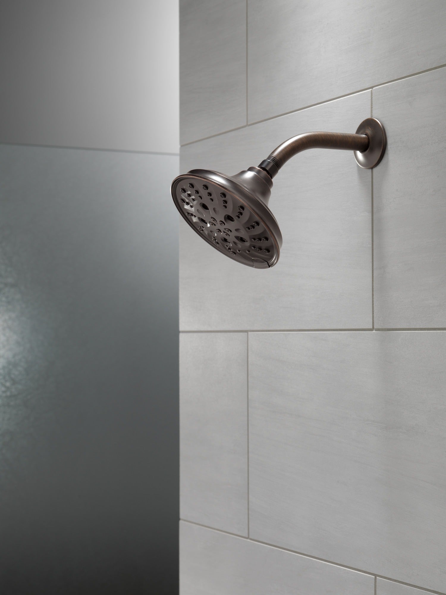 Delta Universal Showering Components H2OKinetic® 5-Setting Traditional Raincan Shower Head