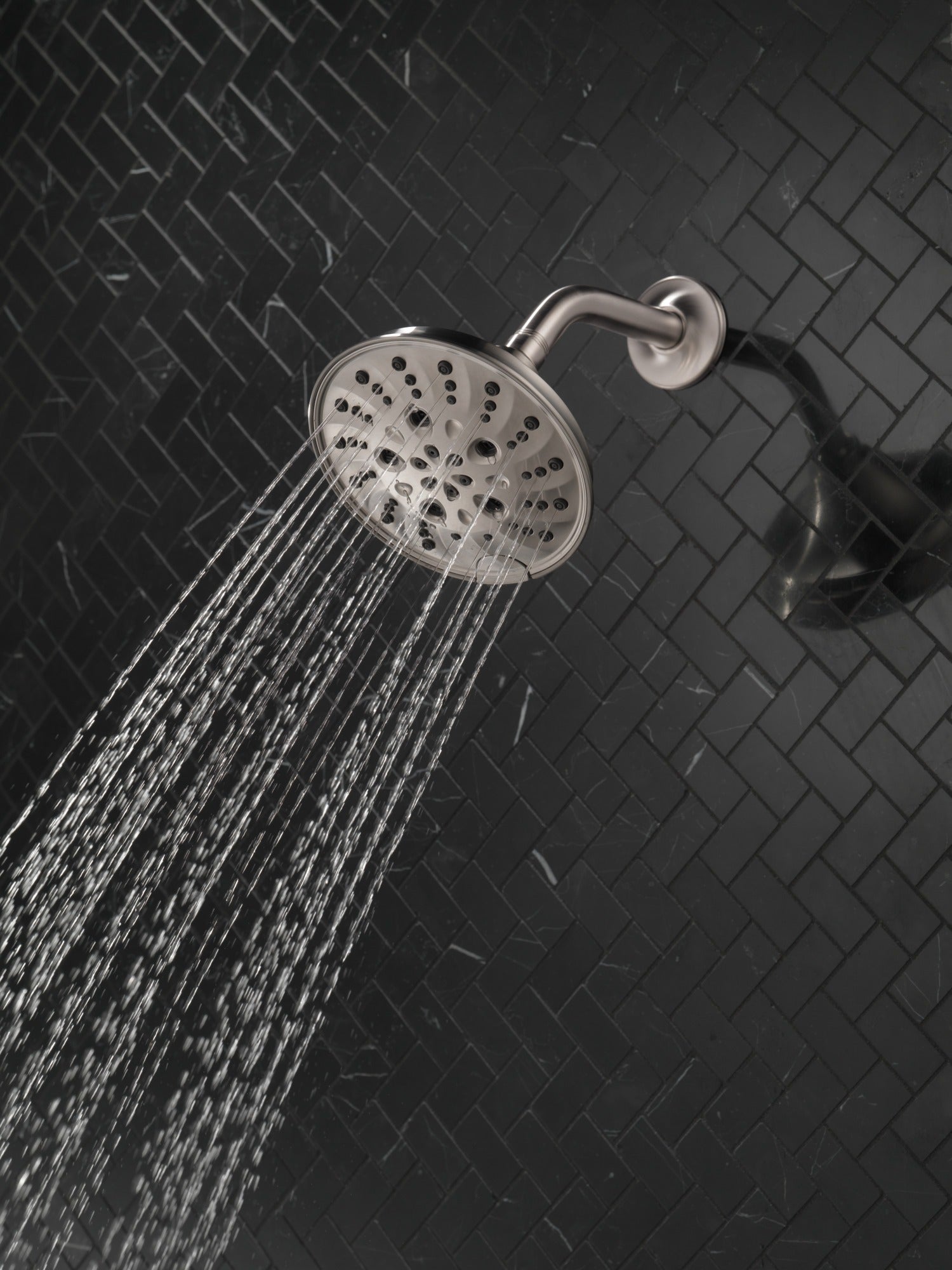 Delta Universal Showering Components H2OKinetic® 5-Setting Traditional Raincan Shower Head