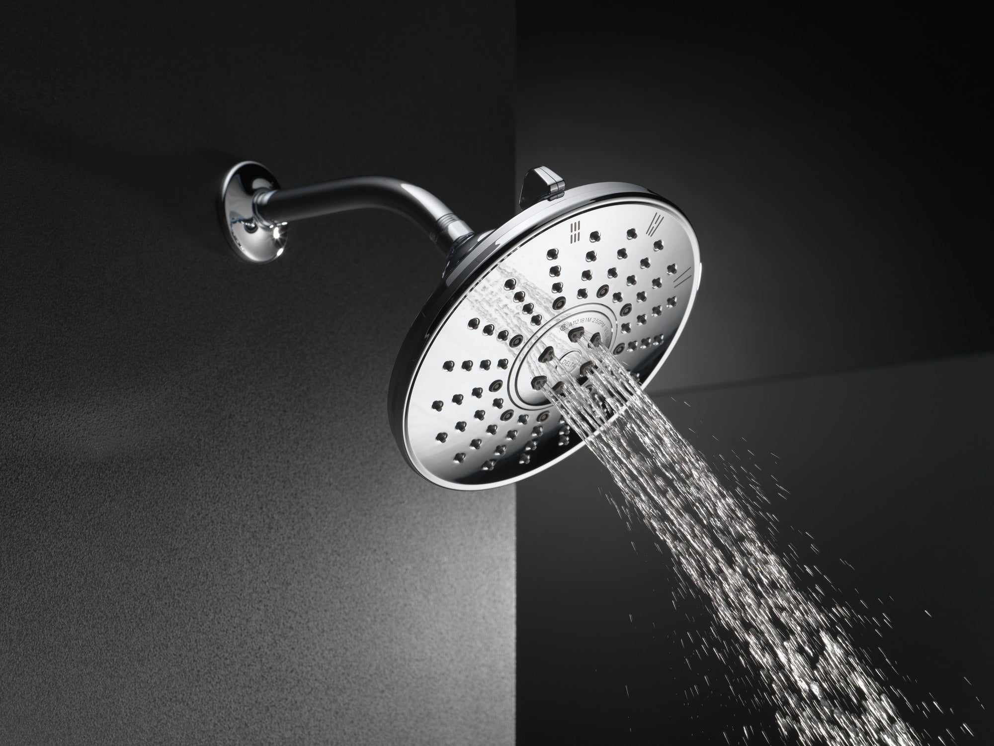 Delta Universal Showering Components 3-Setting Raincan Shower Head