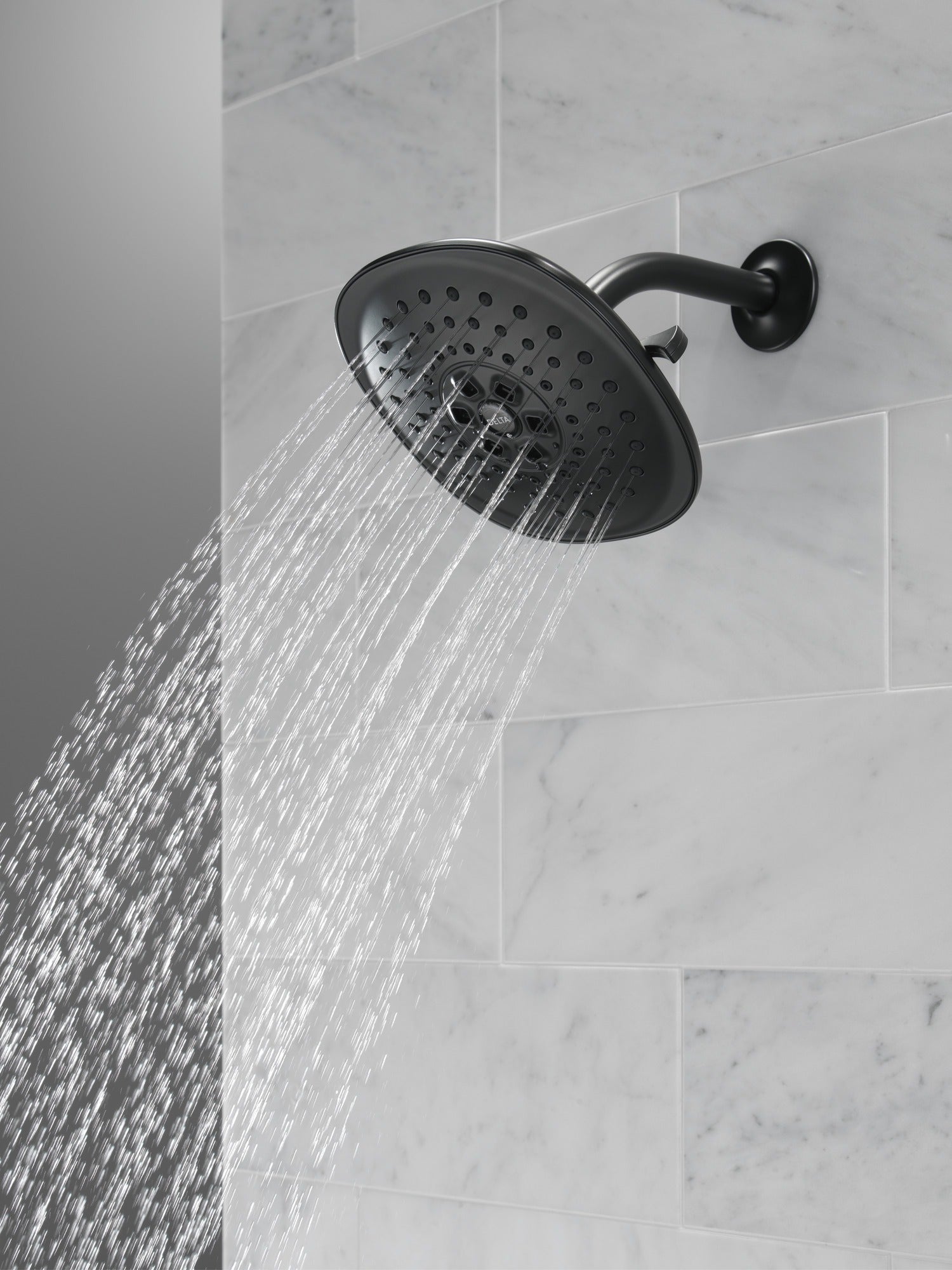 Delta Universal Showering Components H2Okinetic(R) 3-Setting Raincan Shower Head