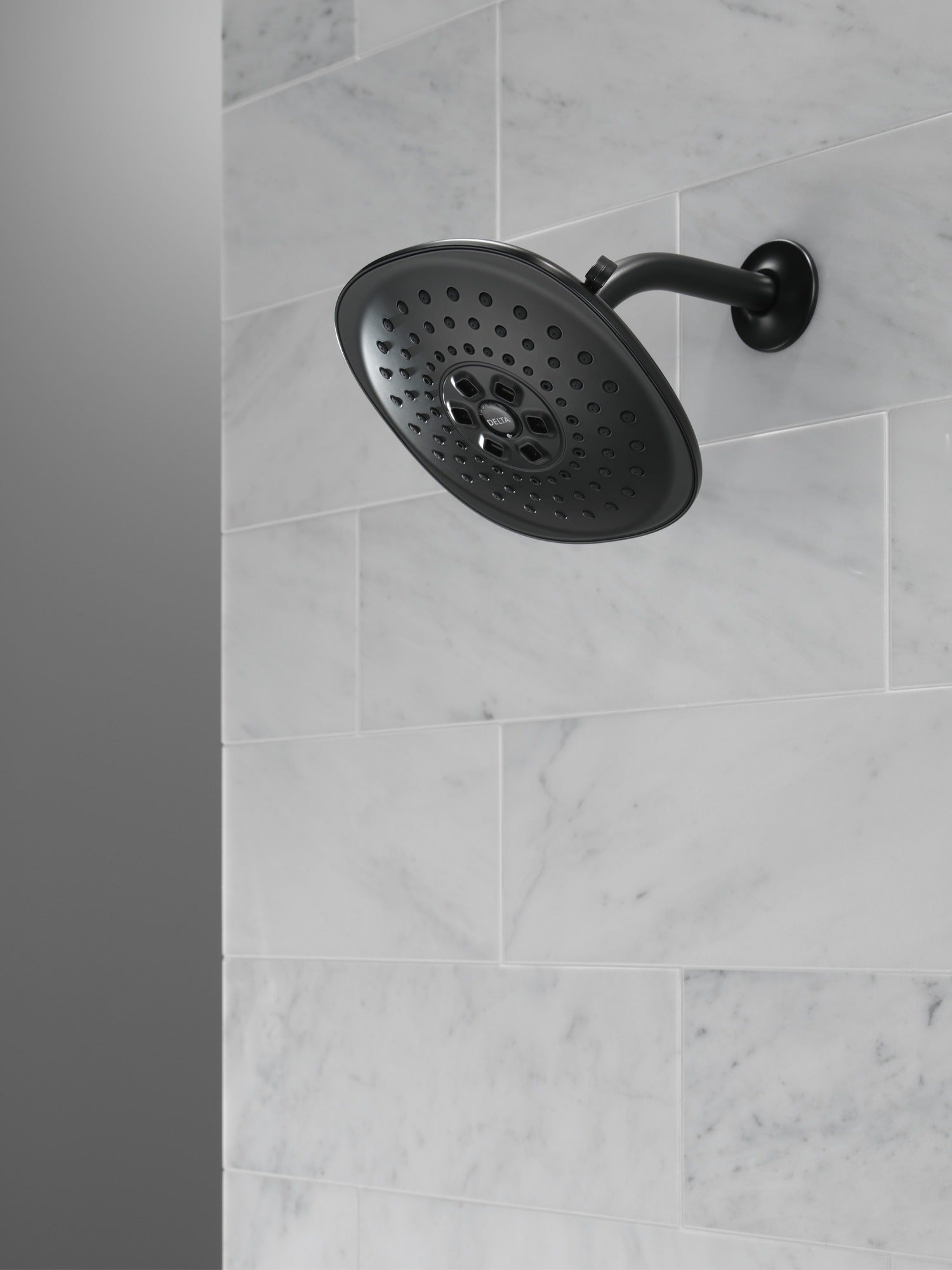Delta Universal Showering Components H2Okinetic(R) 3-Setting Raincan Shower Head