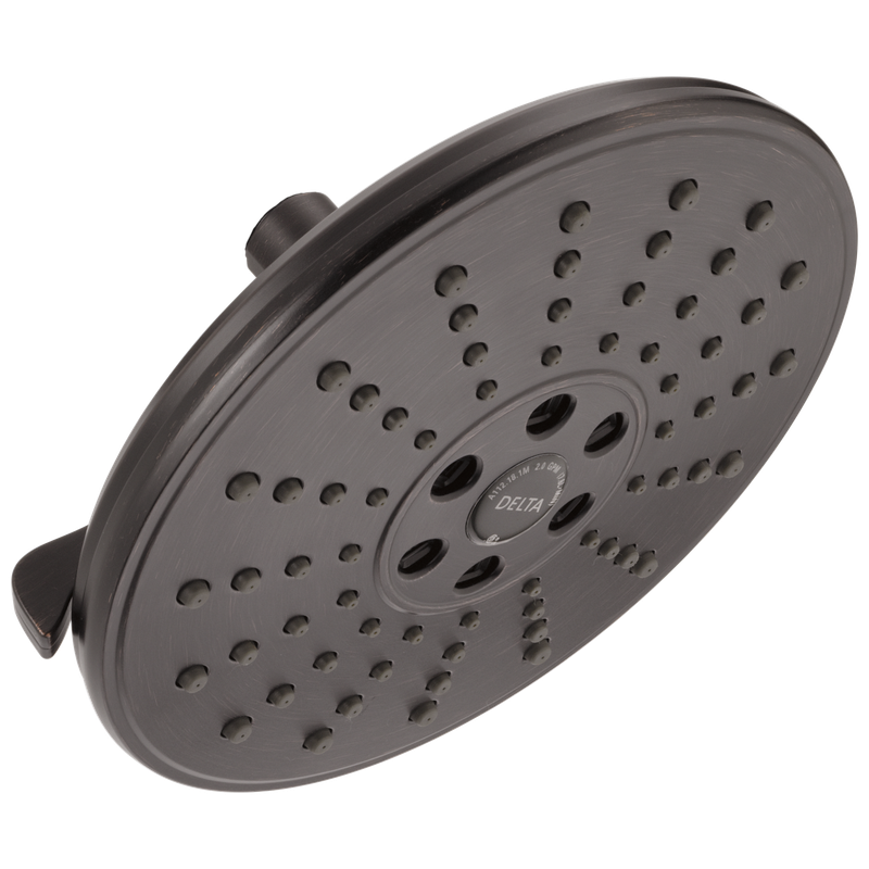 Delta Universal Showering Components H2OKinetic® 3-Setting Raincan Shower Head (Recertified)