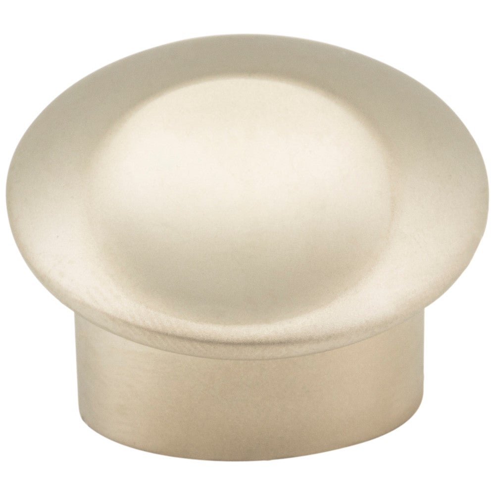 Hardware Resources 1-1/4" Diameter Dull Nickel Round Capri Cabinet Knob