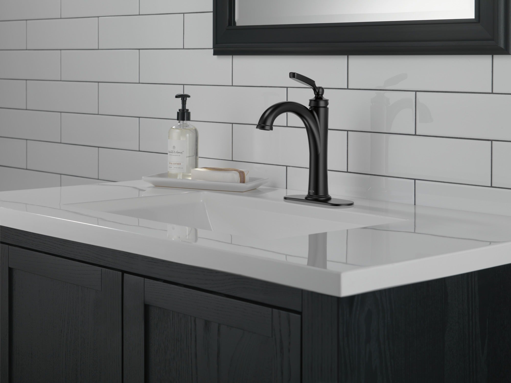 Delta Woodhurst™ Single Handle Bathroom Faucet