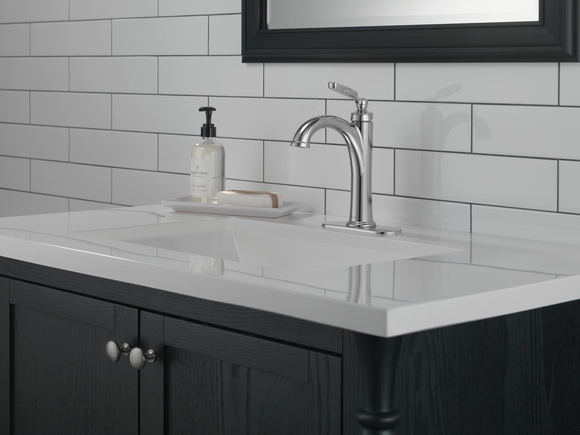 Delta Woodhurst™ Single Handle Bathroom Faucet
