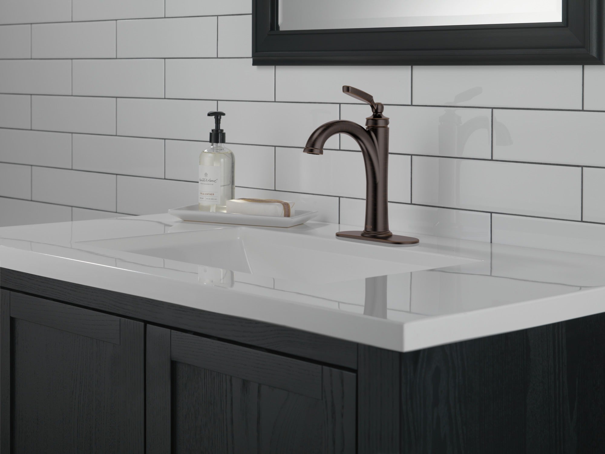 Delta Woodhurst™ Single Handle Bathroom Faucet