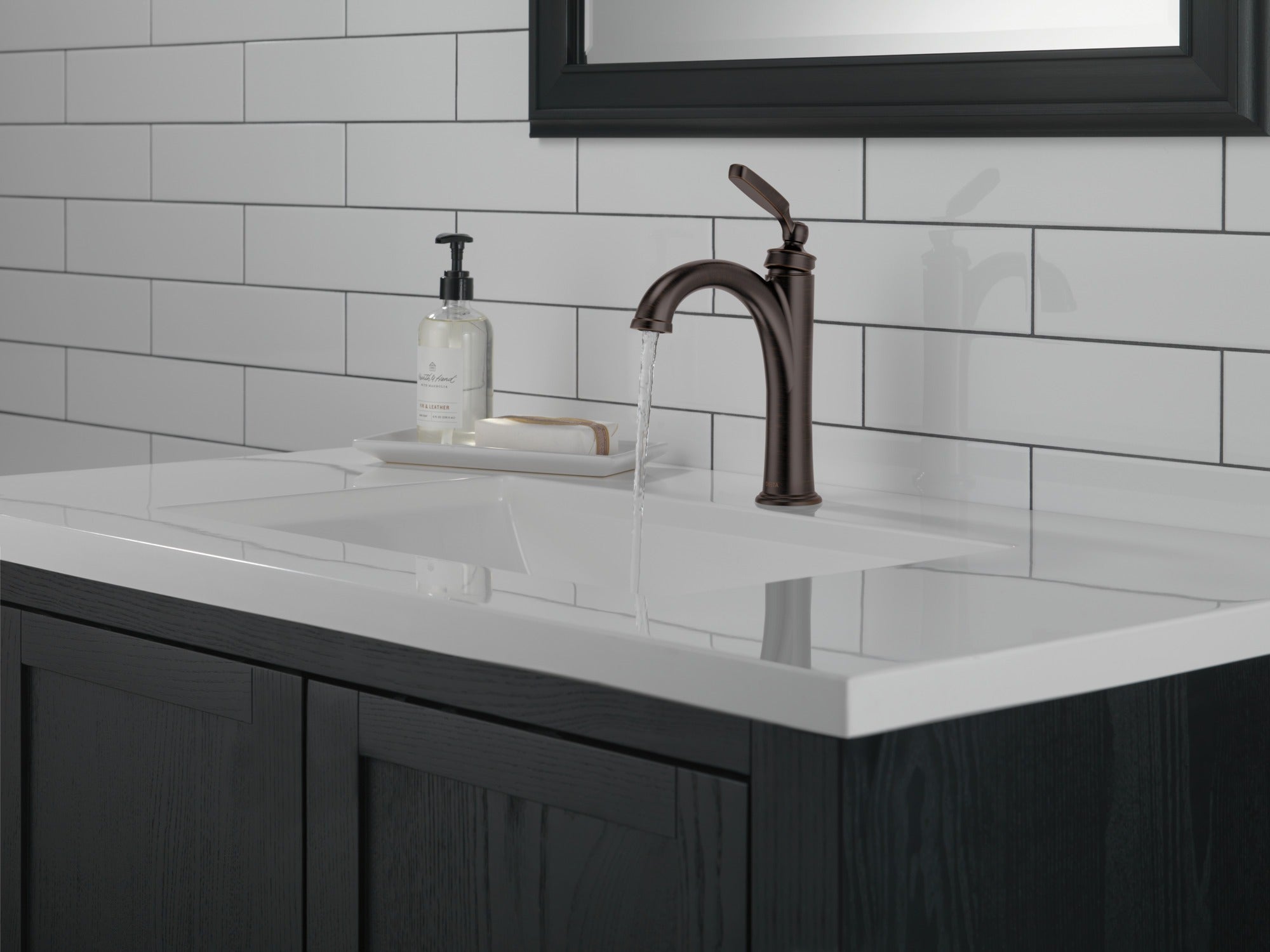 Delta Woodhurst™ Single Handle Bathroom Faucet