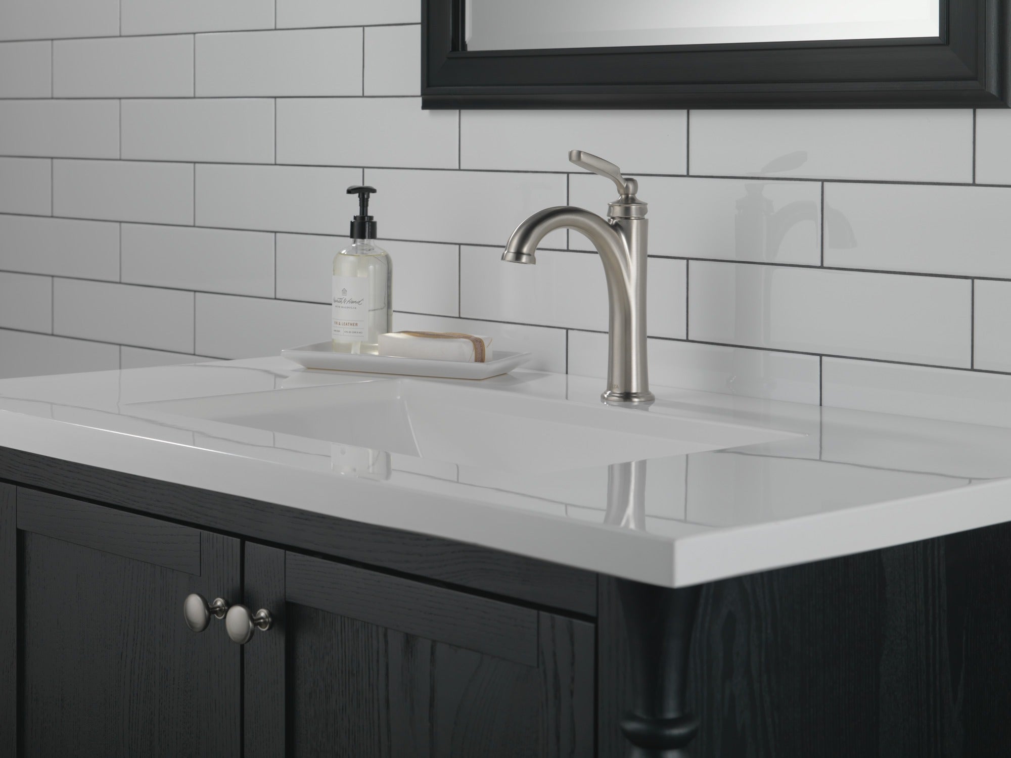 Delta Woodhurst™ Single Handle Bathroom Faucet