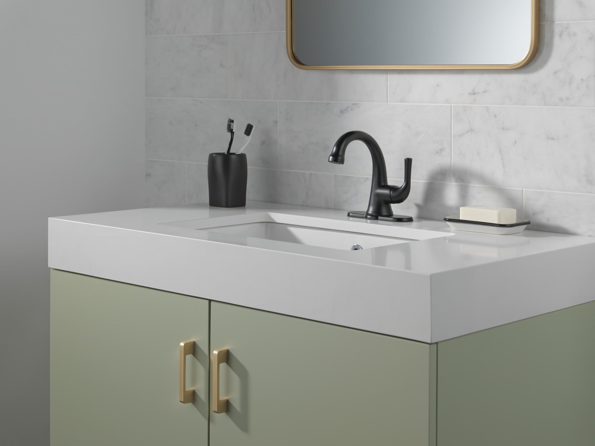 Delta Kayra® Single Handle Bathroom Faucet