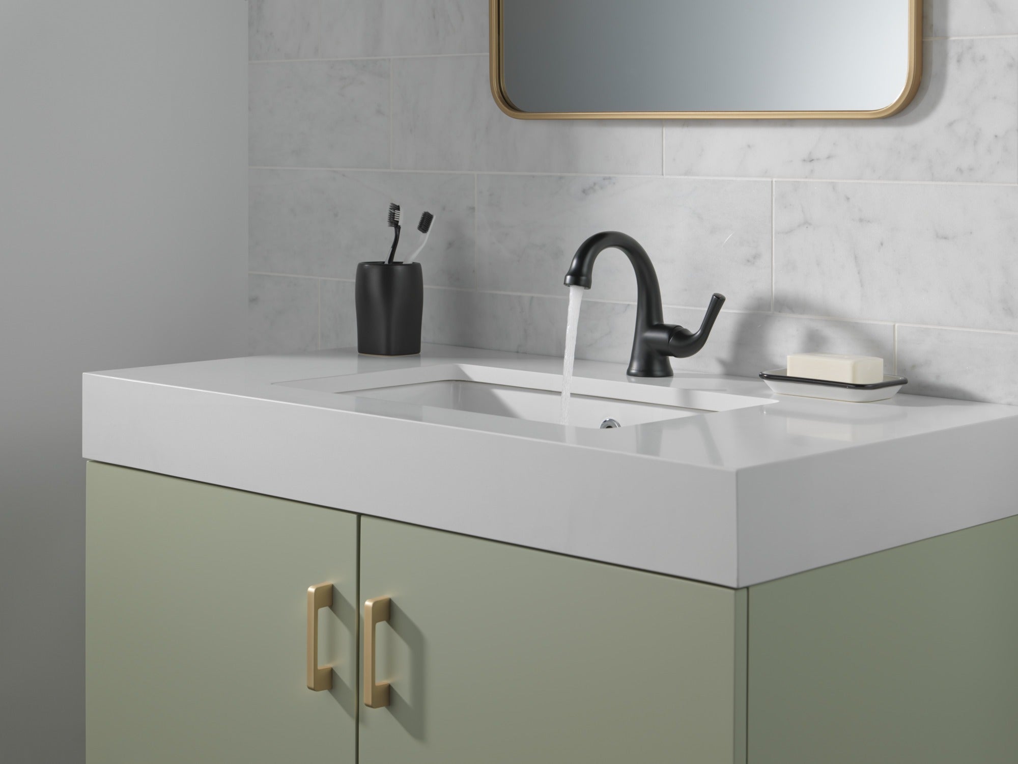 Delta Kayra® Single Handle Bathroom Faucet