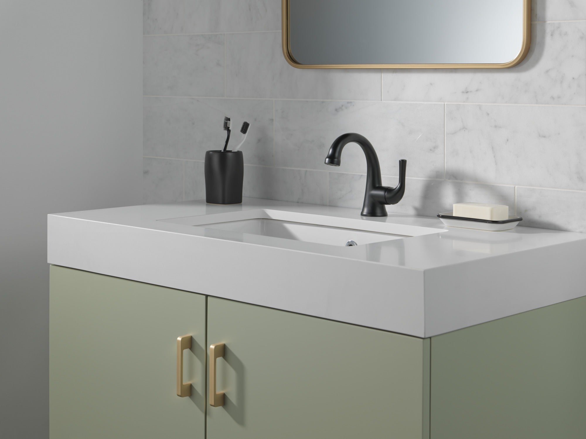 Delta Kayra® Single Handle Bathroom Faucet