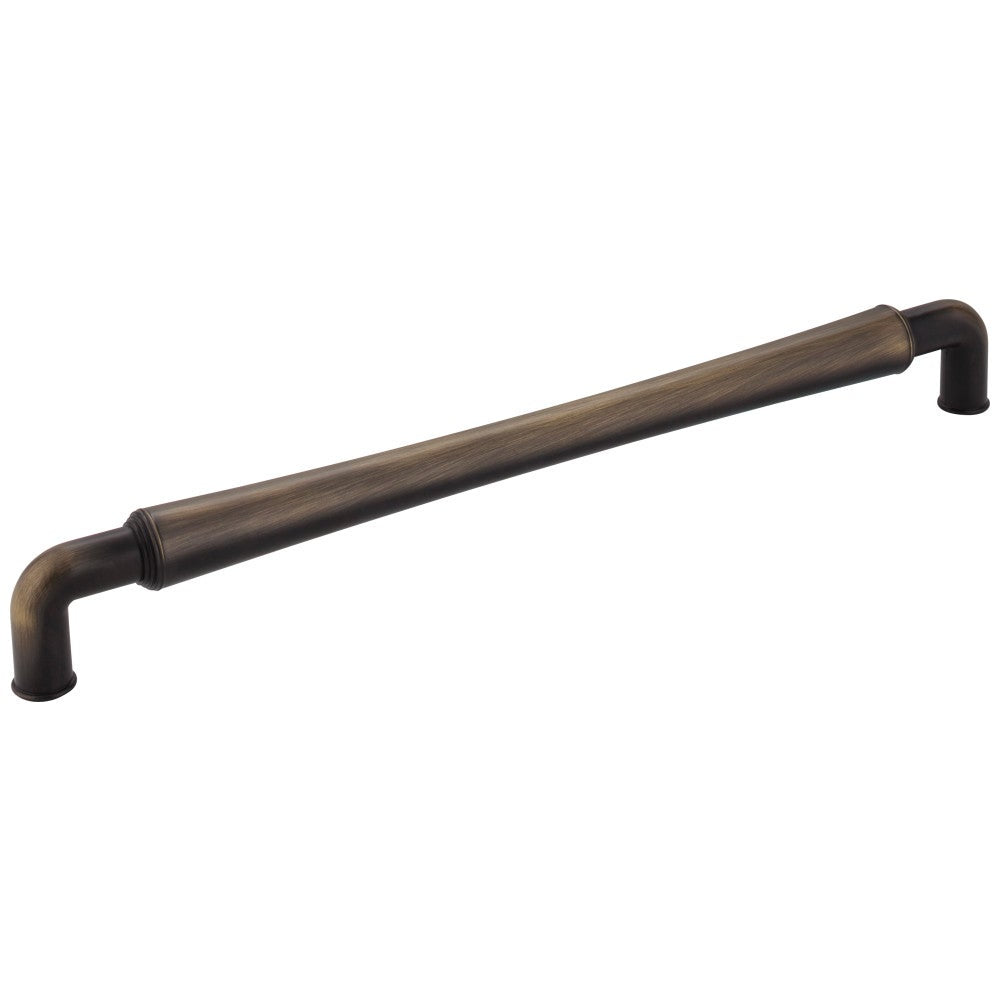 Hardware Resources 96 mm Center-to-Center Satin Nickel Barrel Bremen 2 Cabinet Pull
