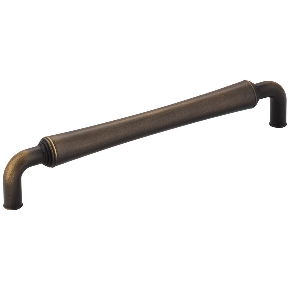 Hardware Resources 96 mm Center-to-Center Satin Nickel Barrel Bremen 2 Cabinet Pull