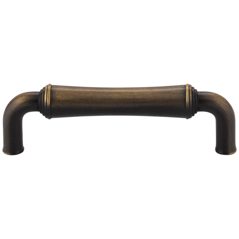 Hardware Resources 96 mm Center-to-Center Satin Nickel Barrel Bremen 2 Cabinet Pull