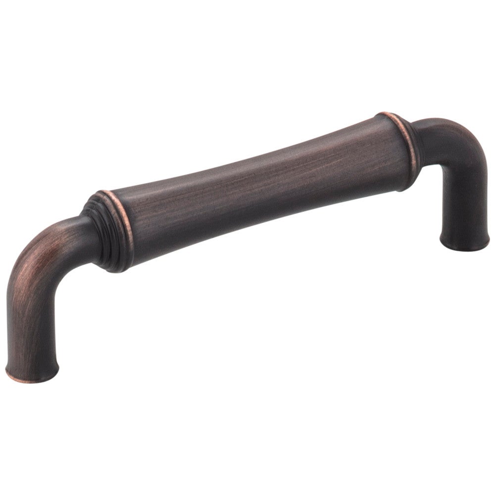 Hardware Resources 96 mm Center-to-Center Satin Nickel Barrel Bremen 2 Cabinet Pull