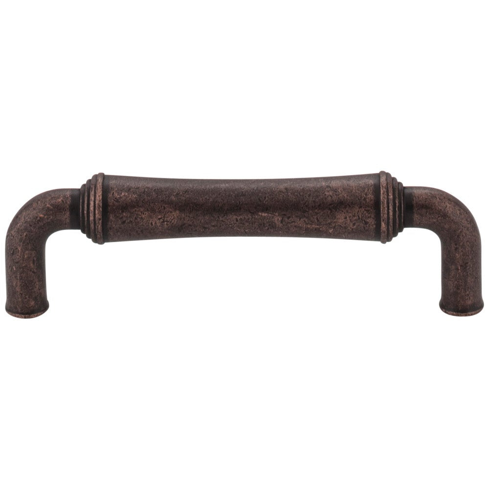 Hardware Resources 96 mm Center-to-Center Satin Nickel Barrel Bremen 2 Cabinet Pull
