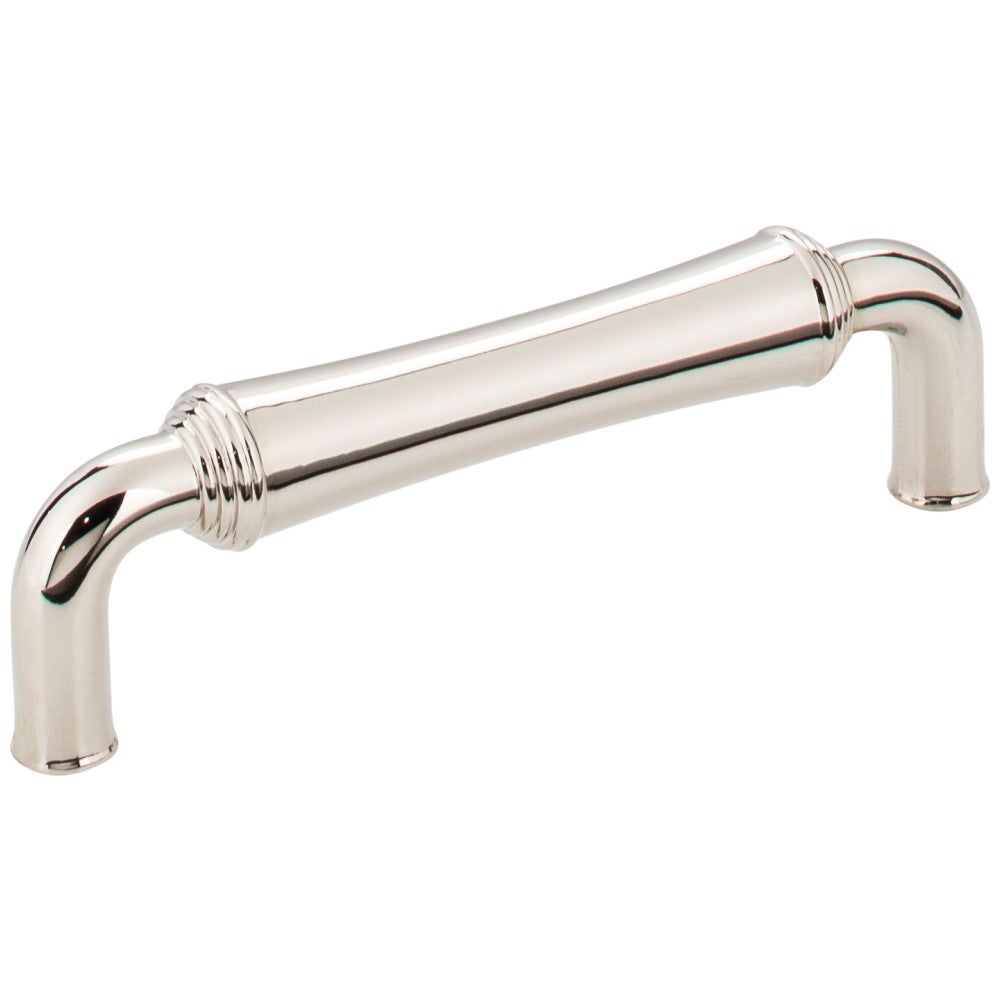 Hardware Resources 96 mm Center-to-Center Satin Nickel Barrel Bremen 2 Cabinet Pull