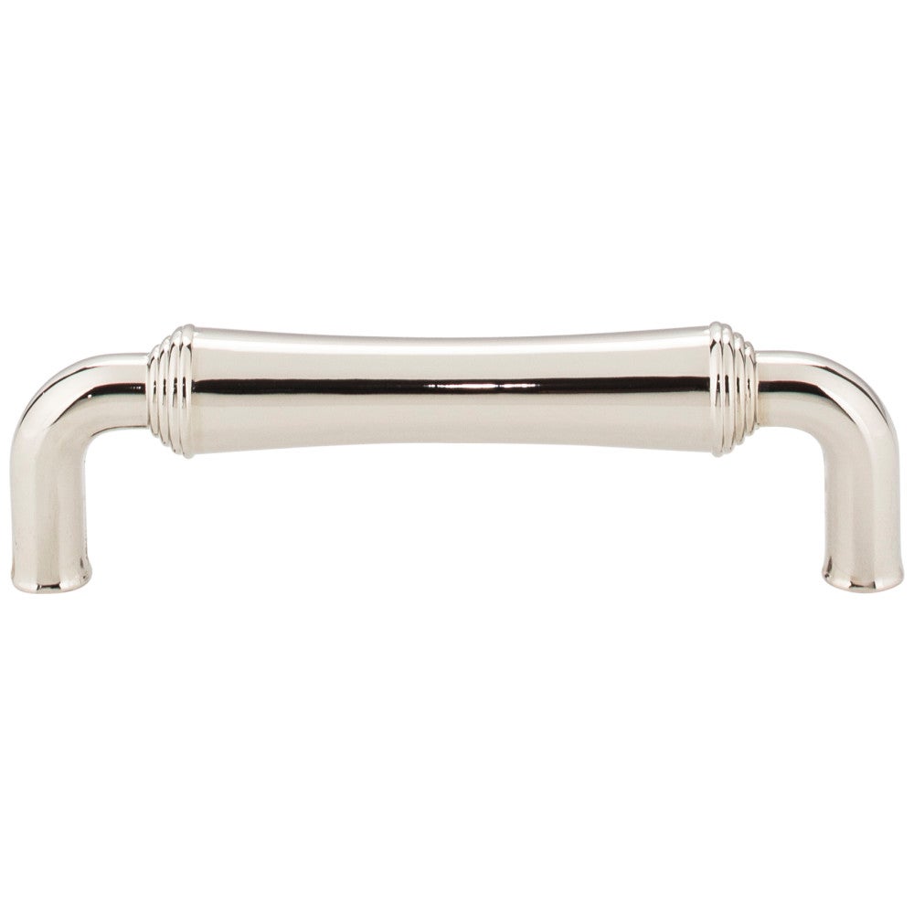 Hardware Resources 96 mm Center-to-Center Satin Nickel Barrel Bremen 2 Cabinet Pull
