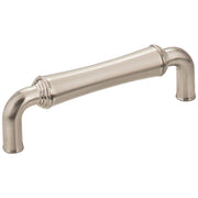 Hardware Resources 96 mm Center-to-Center Satin Nickel Barrel Bremen 2 Cabinet Pull