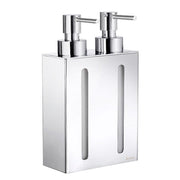 OUTLINE - Soap Dispenser in Polished Chrome, 2 containers.
