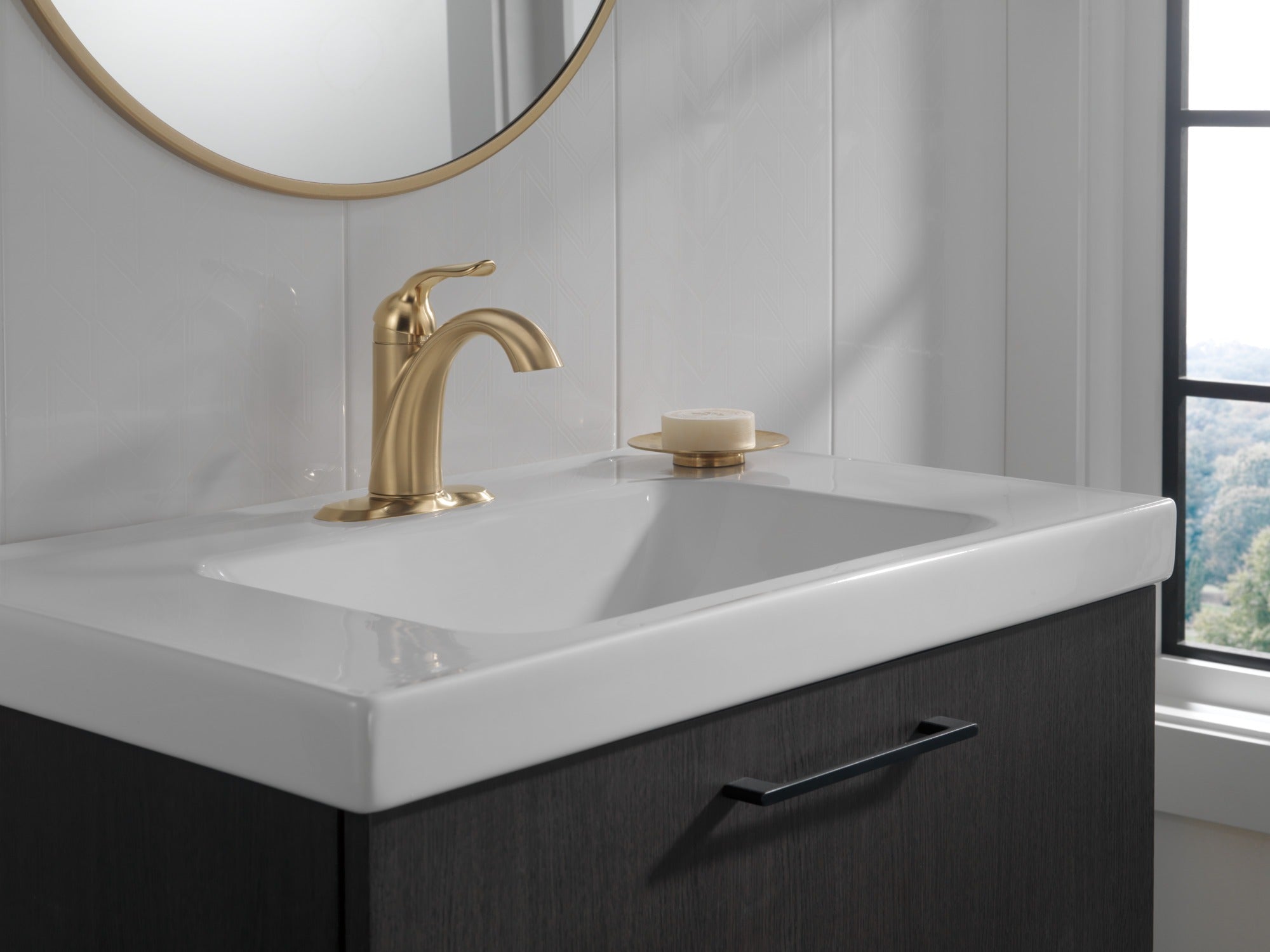 Delta Lahara® Single Handle Bathroom Faucet