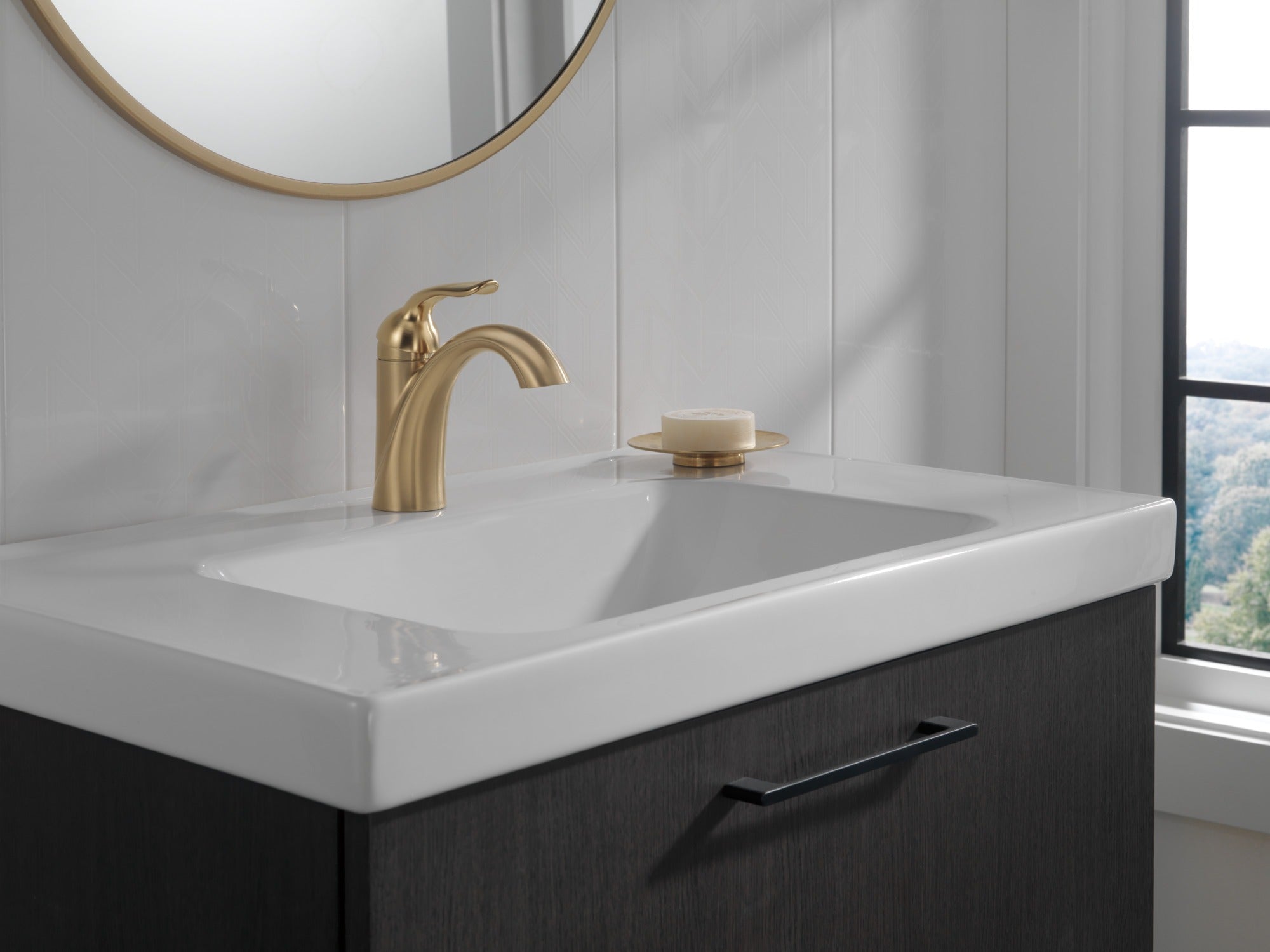 Delta Lahara® Single Handle Bathroom Faucet