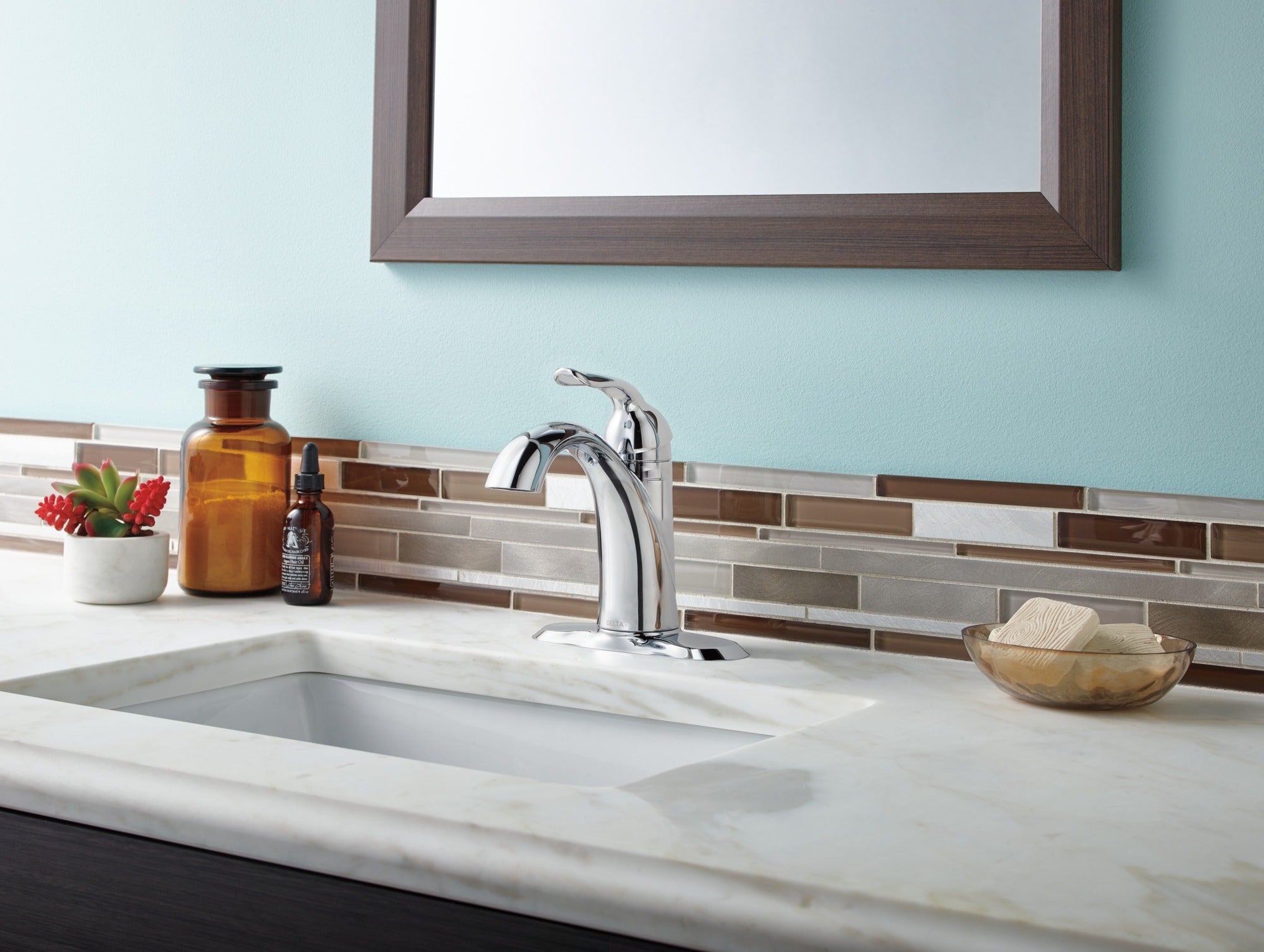 Delta Lahara® Single Handle Bathroom Faucet