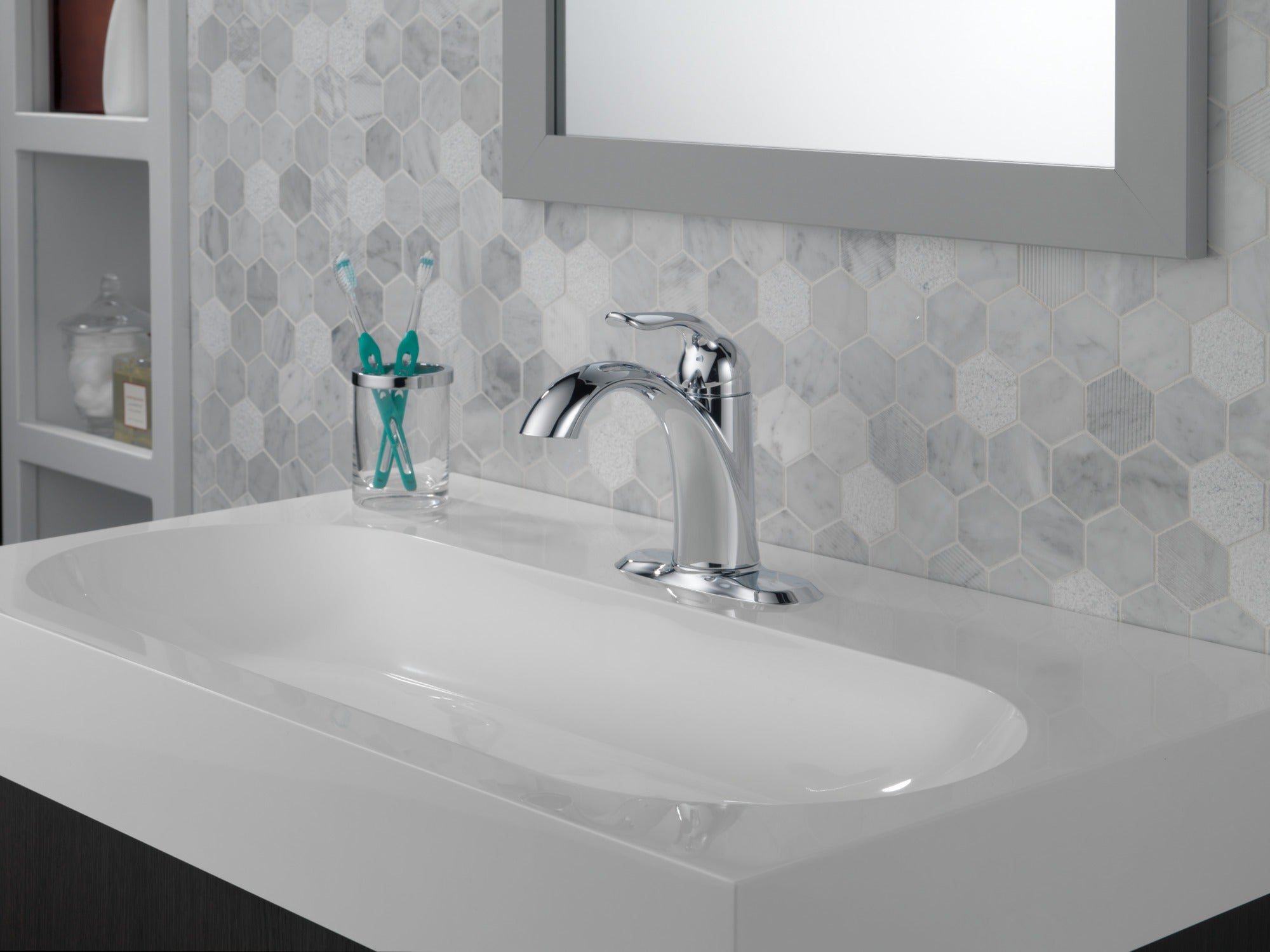 Delta Lahara® Single Handle Bathroom Faucet