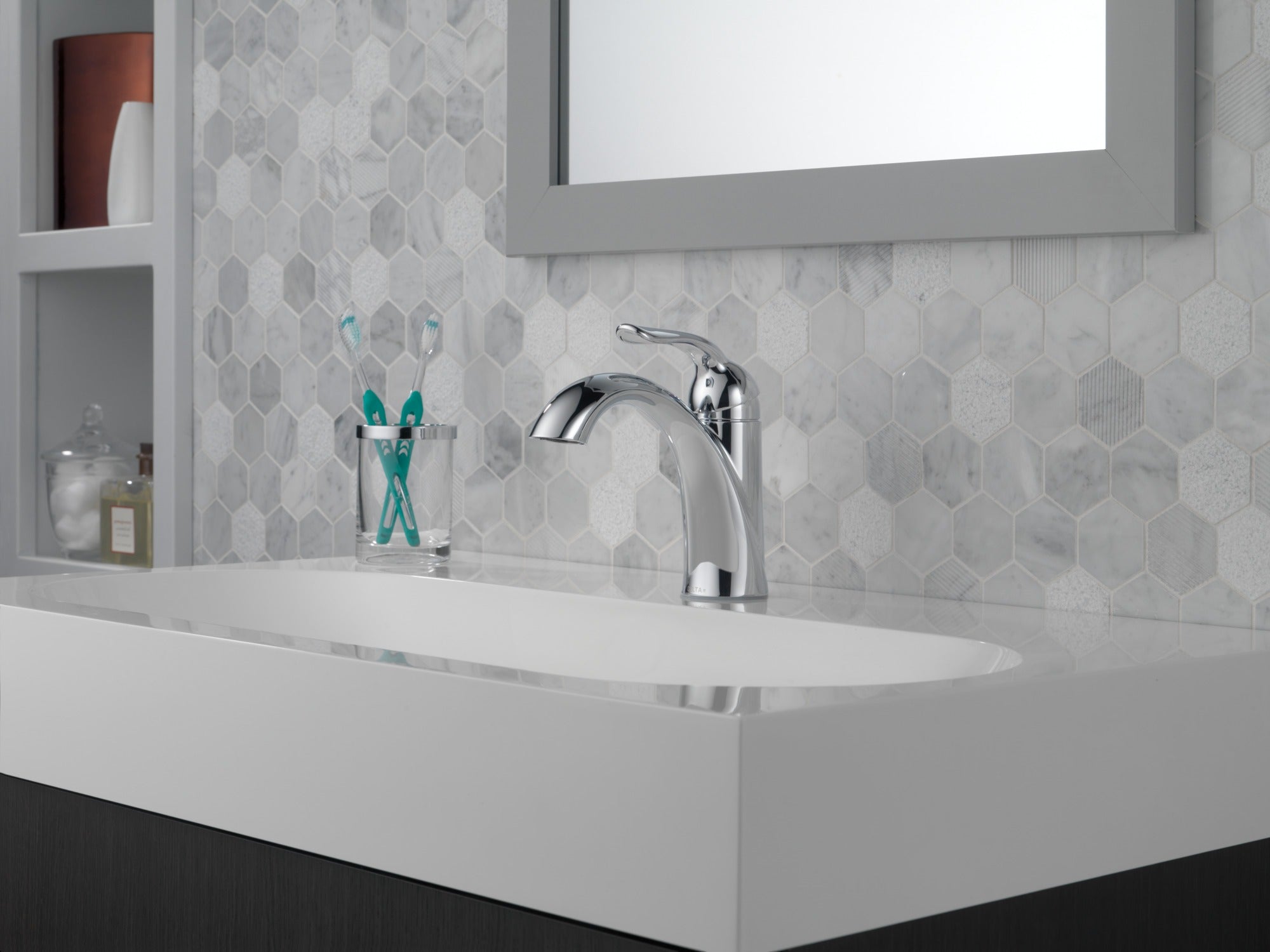 Delta Lahara® Single Handle Bathroom Faucet