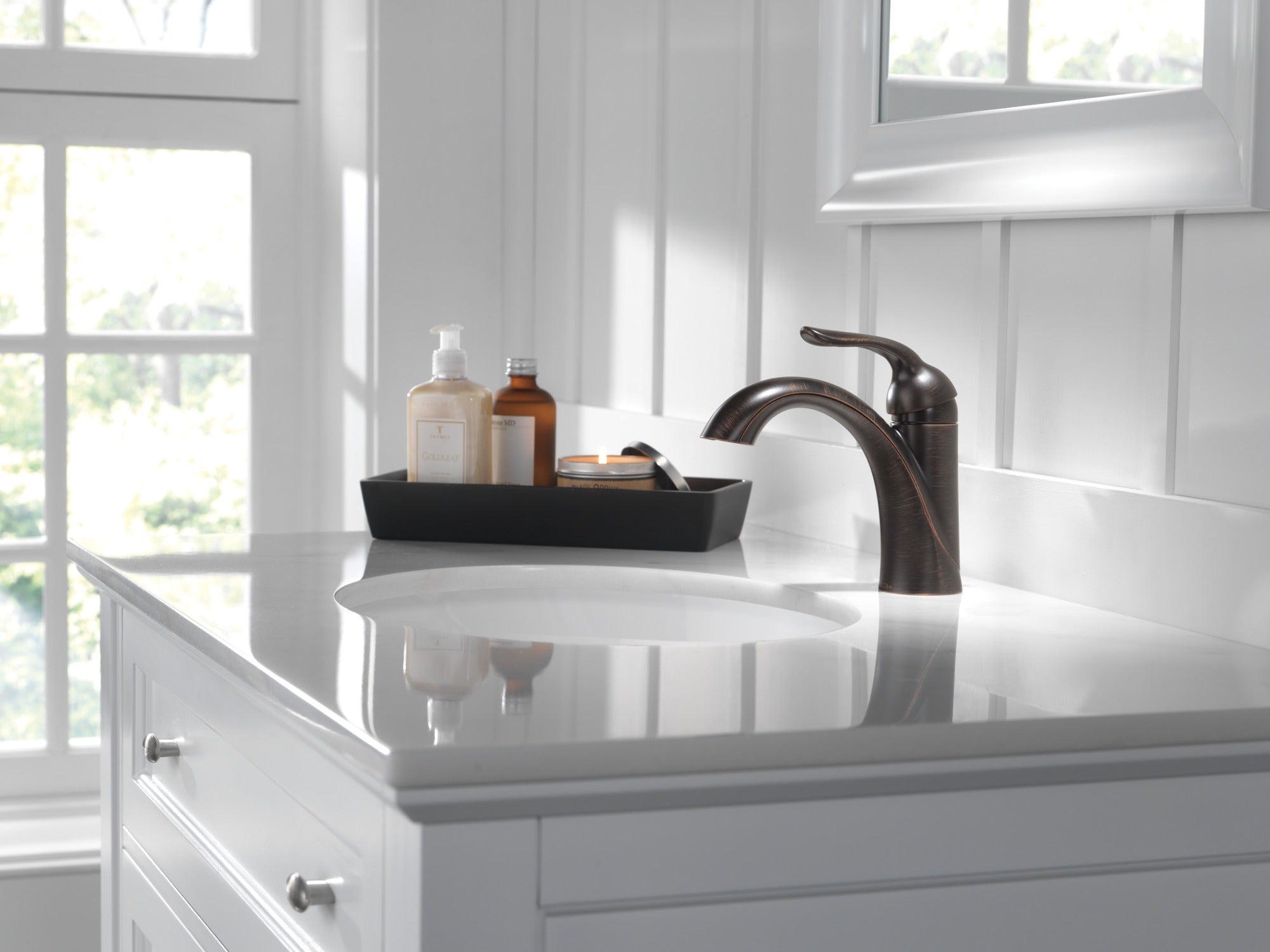 Delta Lahara® Single Handle Bathroom Faucet