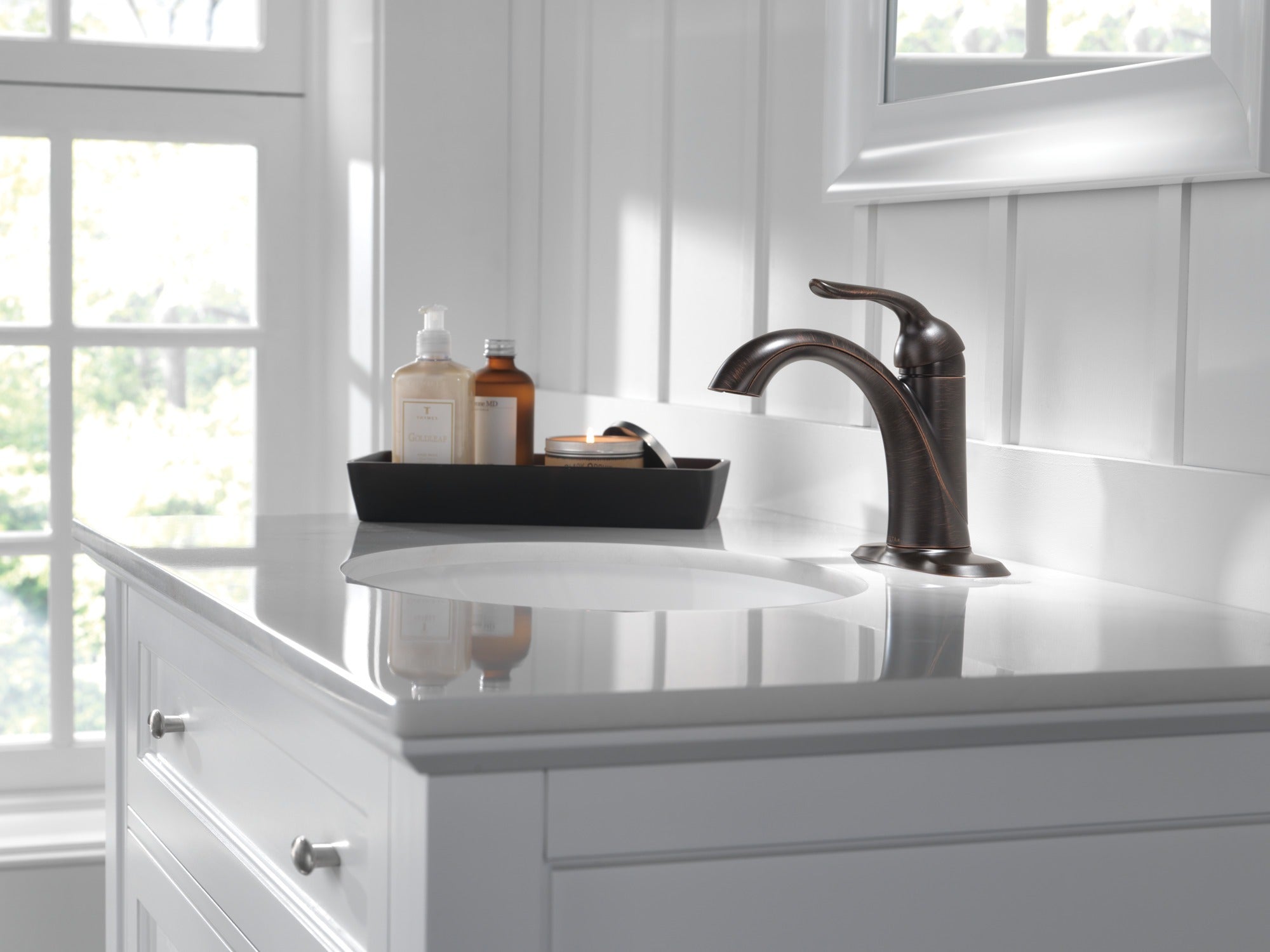 Delta Lahara® Single Handle Bathroom Faucet