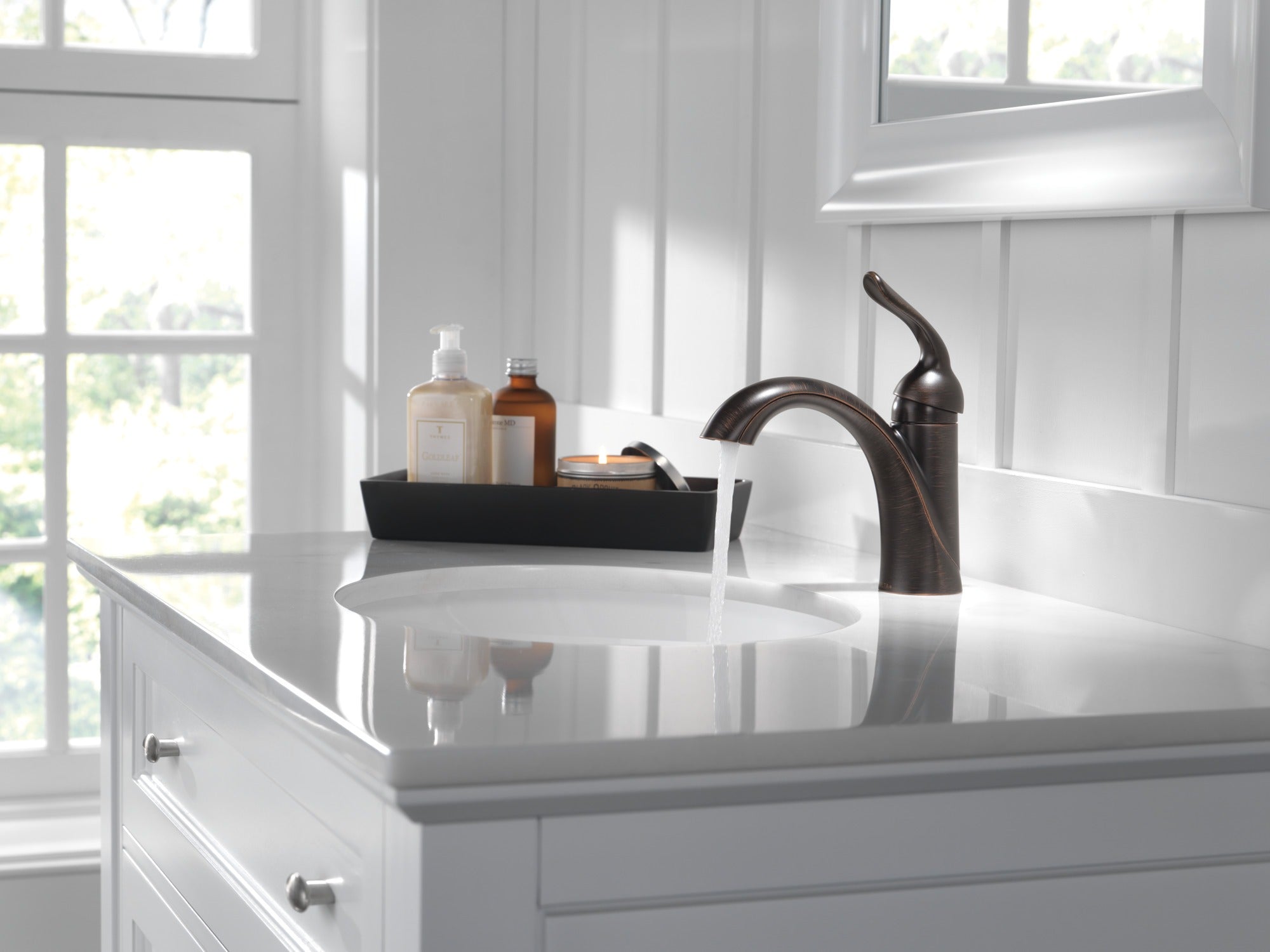 Delta Lahara® Single Handle Bathroom Faucet