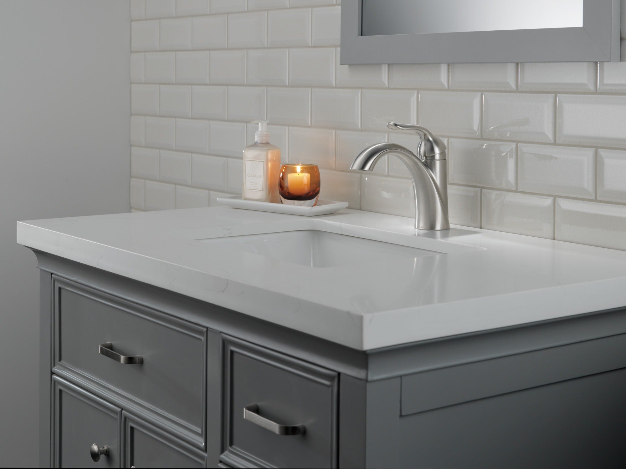 Delta Lahara® Single Handle Bathroom Faucet
