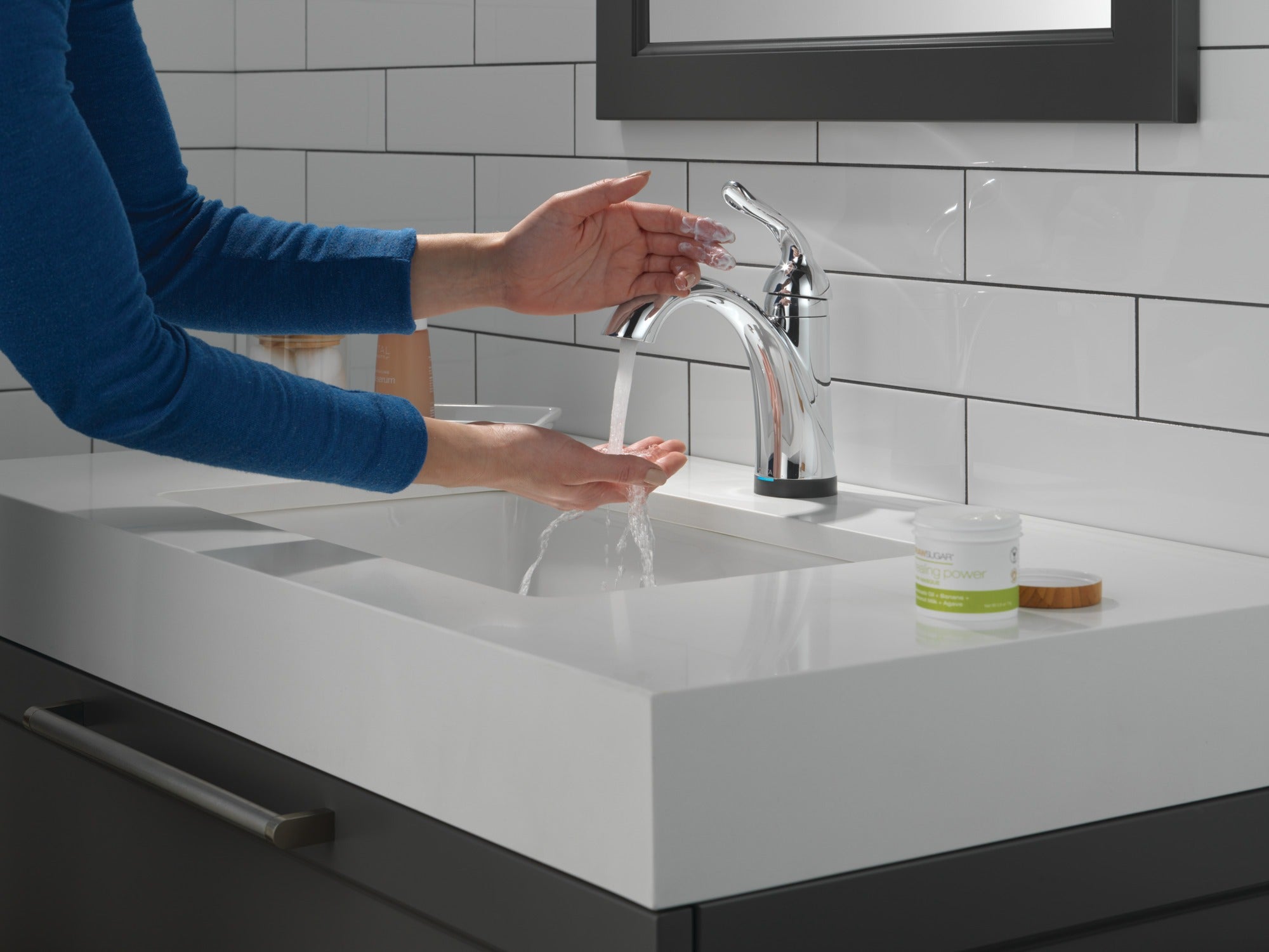 Delta Lahara® Touch2O® Bathroom Faucet with Touchless Technology