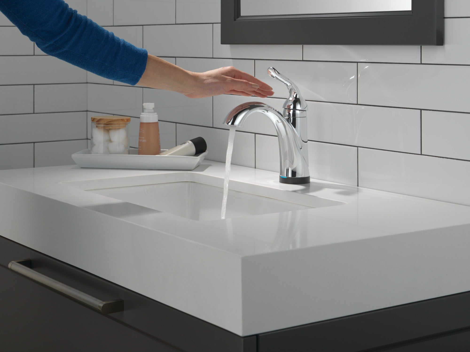 Delta Lahara® Touch2O® Bathroom Faucet with Touchless Technology