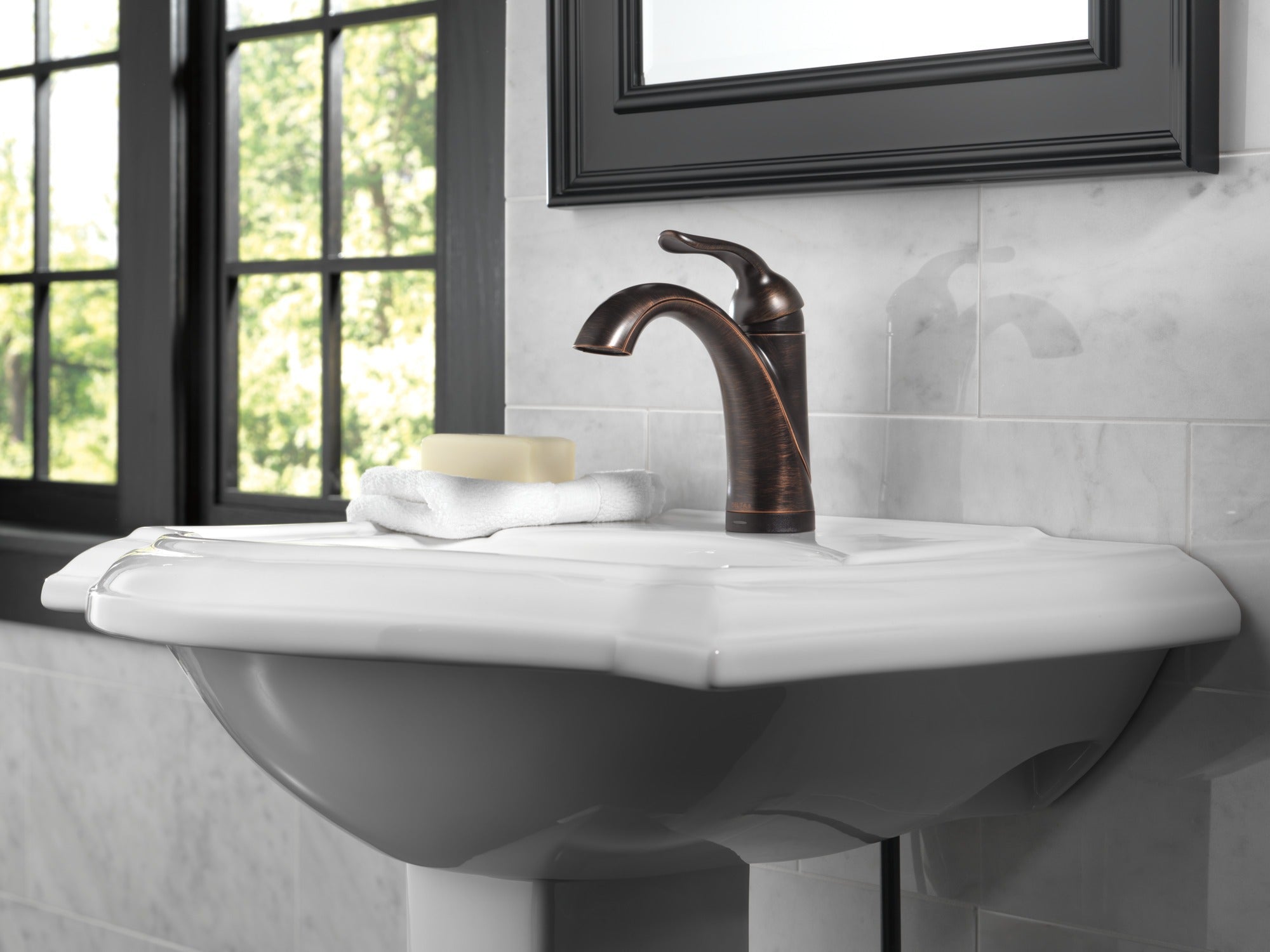 Delta Lahara® Touch2O® Bathroom Faucet with Touchless Technology