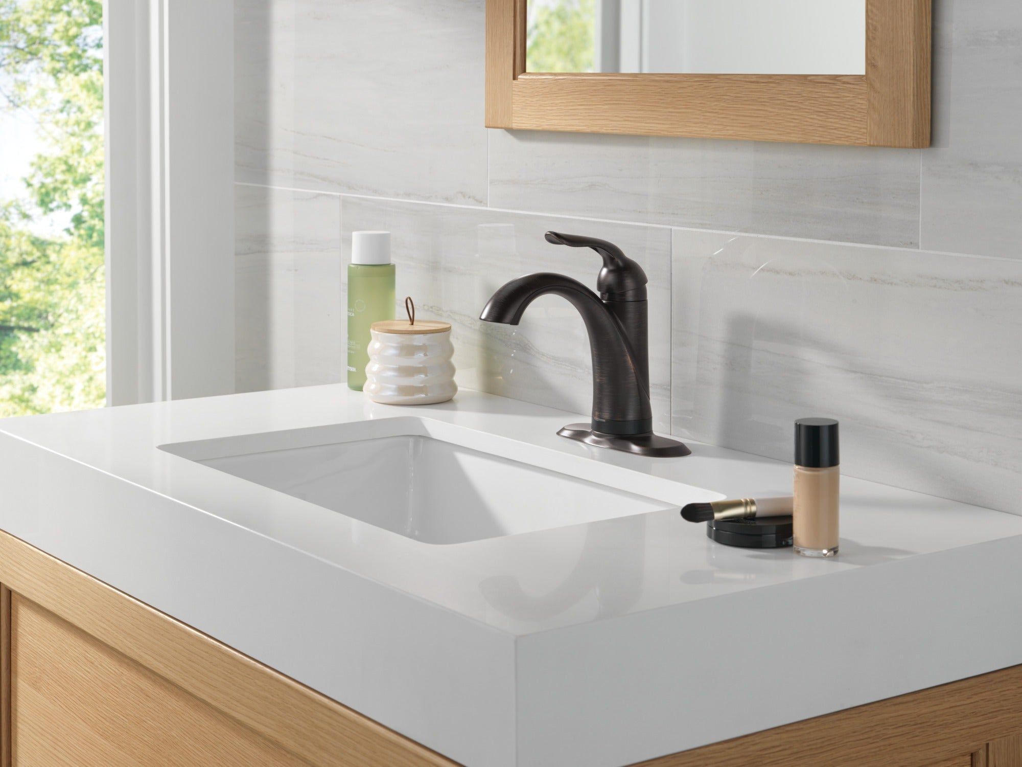 Delta Lahara® Touch2O® Bathroom Faucet with Touchless Technology