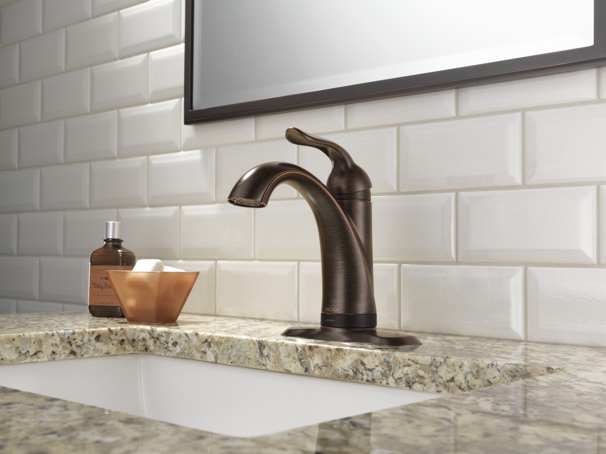 Delta Lahara® Touch2O® Bathroom Faucet with Touchless Technology