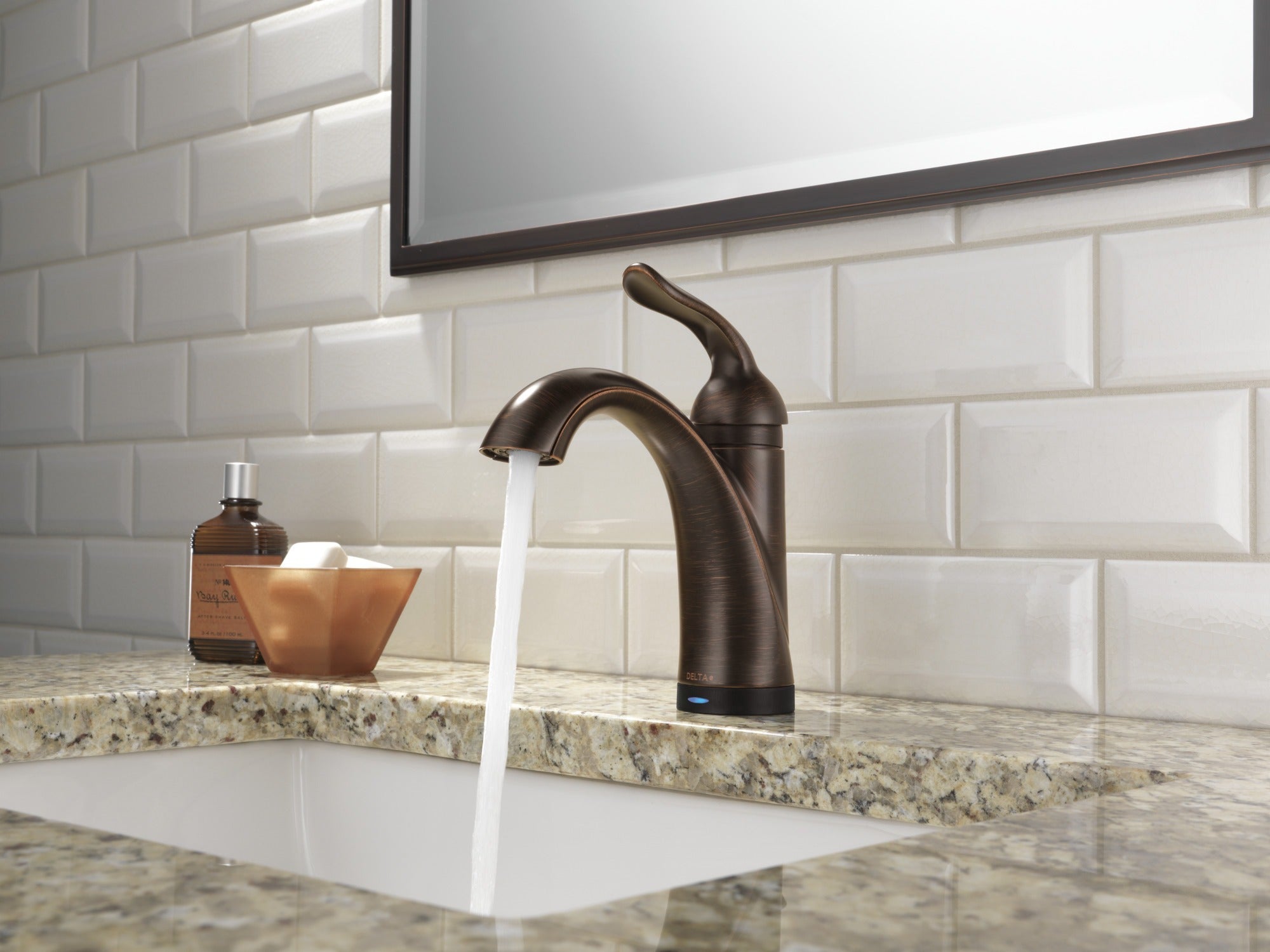 Delta Lahara® Touch2O® Bathroom Faucet with Touchless Technology